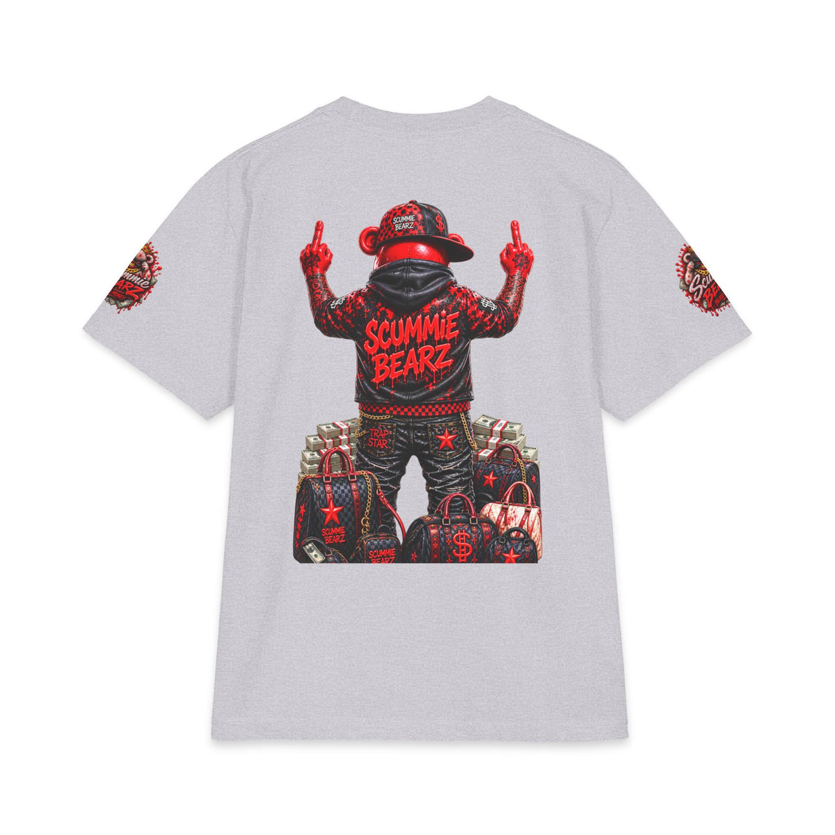 Red Draco | SCUMMIEBEARZ™ Shaka Wear Heavyweight Tee