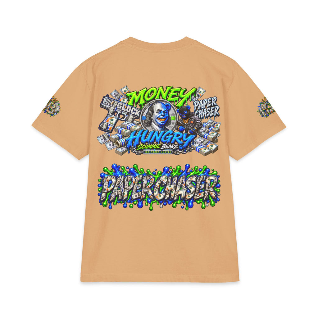 Money, Hungry Green Remix | SCUMMIEBEARZ™ Shaka Wear Heavyweight Tee