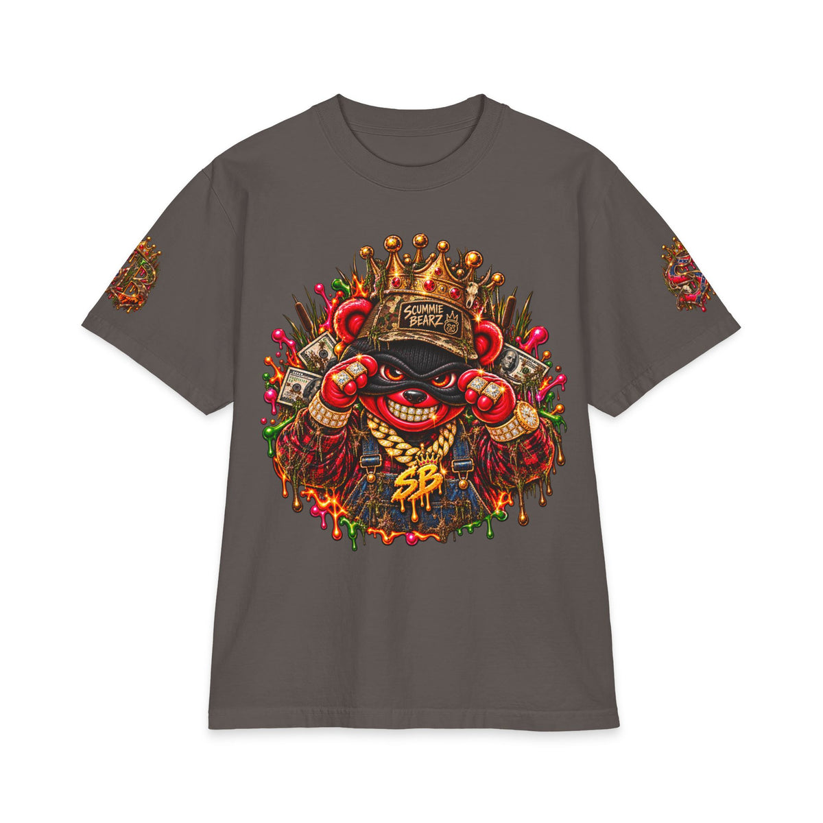 The Three Untryamigos | SCUMMIEBEARZ™ Shaka Wear Heavyweight Tee