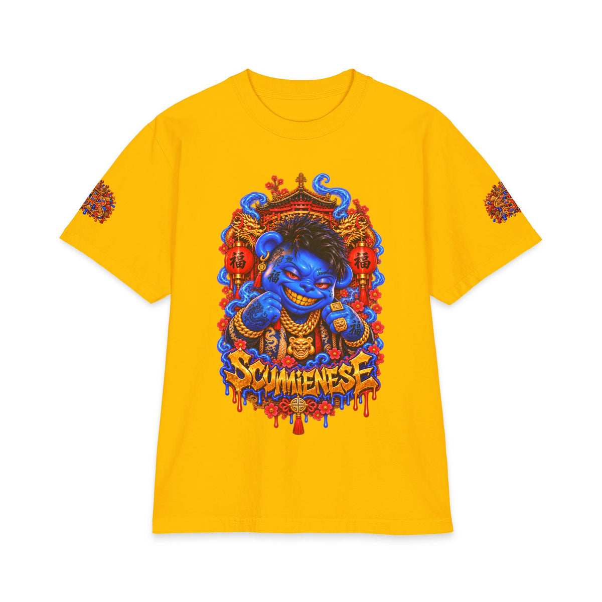 Unisex Max Heavyweight Short Sleeve-scummienese original-SCUMMIEBEARZ™️
