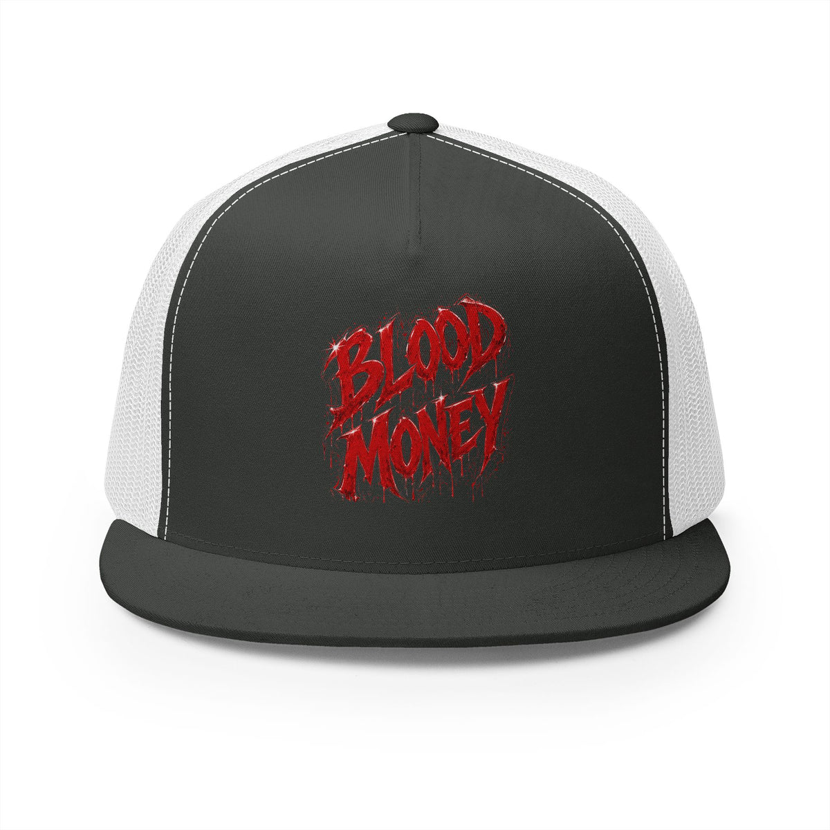 5 Panel Trucker Cap-BLOOD MONEY-SCUMMIEBEARZ™