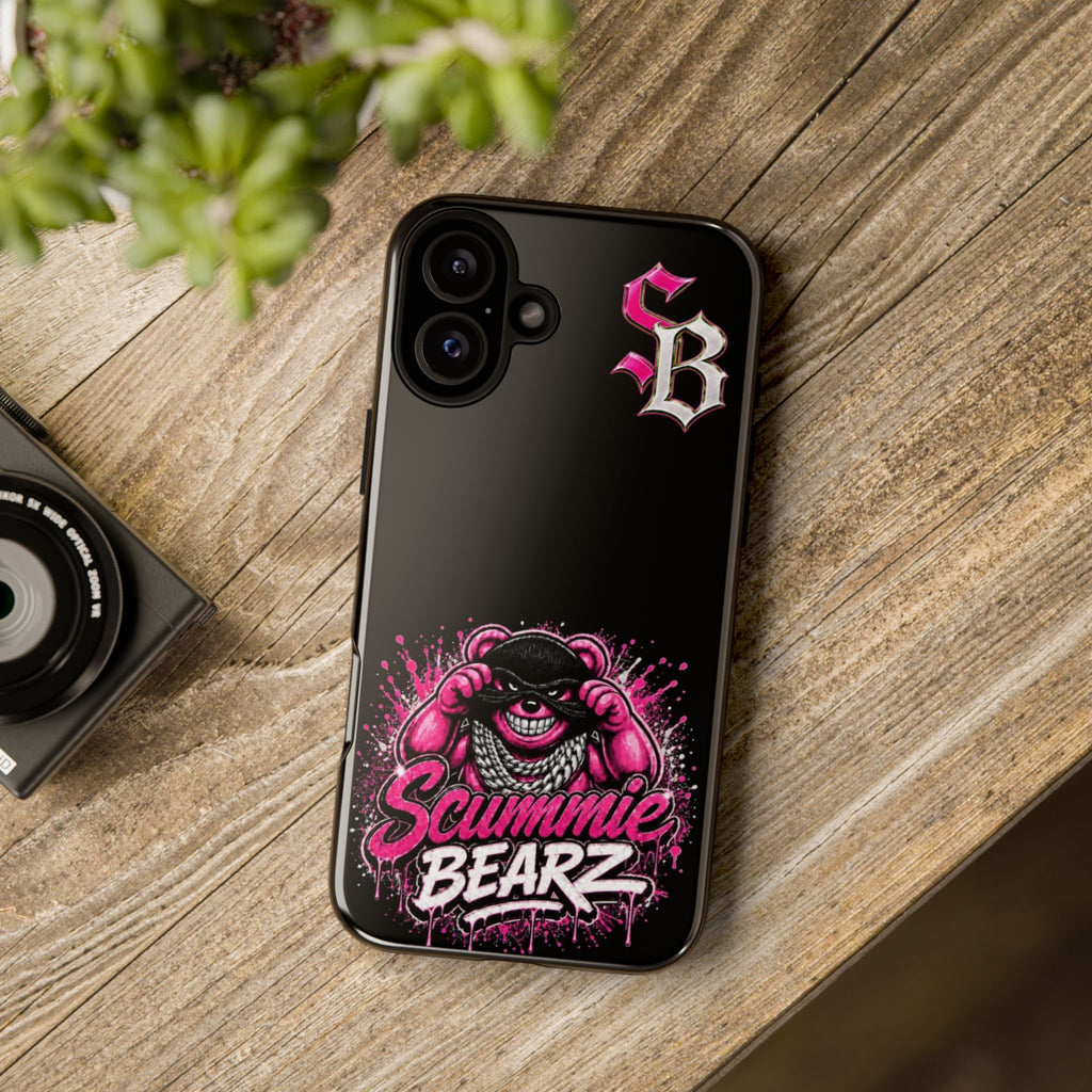 SCUMMIEBEARZ 🩷Pink Logo🩷Tough Cases