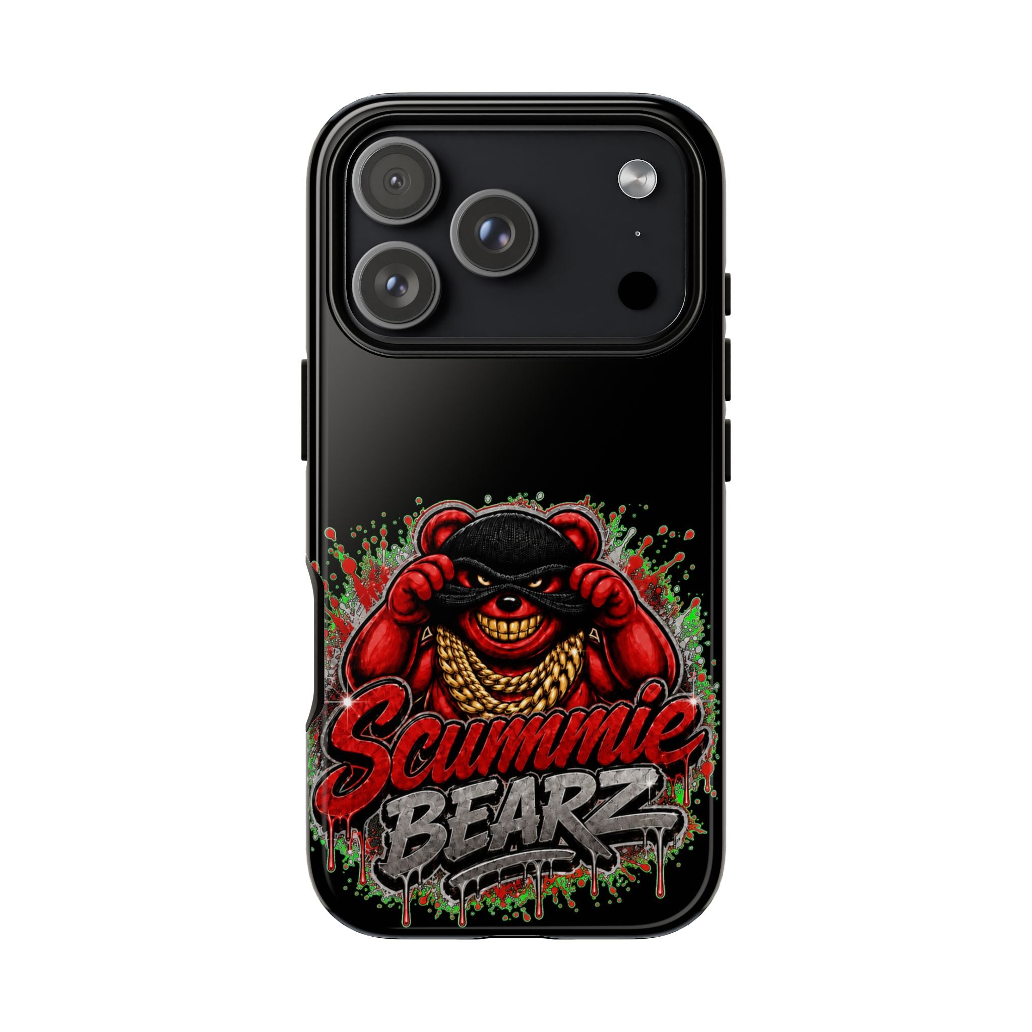SCUMMIEBEARZ ♦️RED LOGO♦️ Tough Cases
