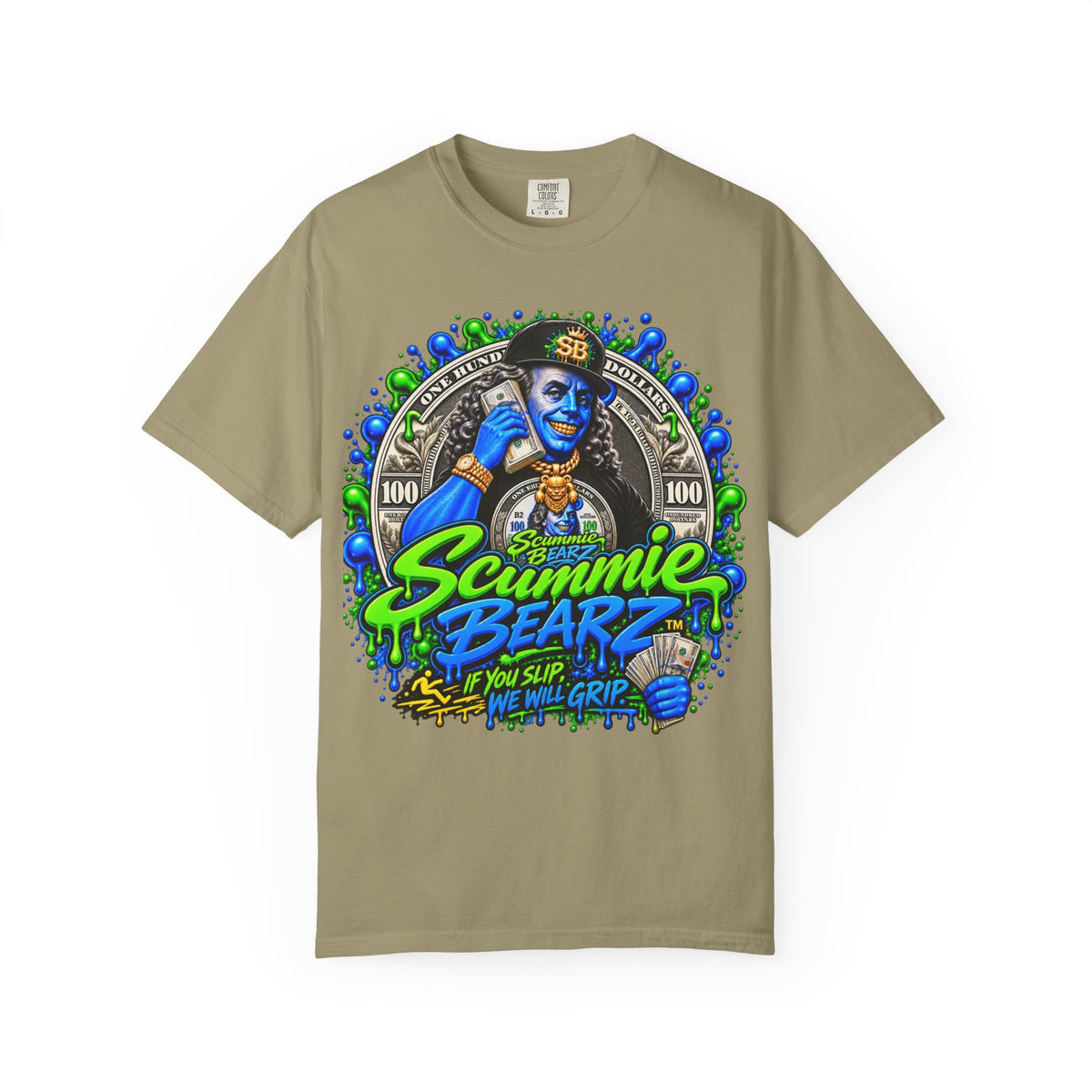 Comfort color 1717- "Paper Chaser" Graphic T-Shirt wha-SCUMMIEBEARZ™️