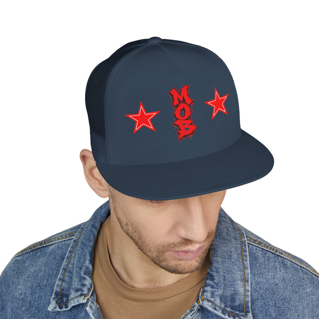 5 Panel Trucker Cap-MOB-SCUMMIEBEARZ™️