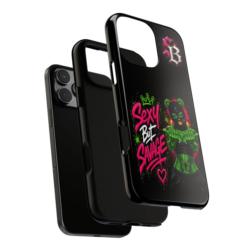 SCUMMIEBEARZ Sexy But Savage Green Remix Tough Cases