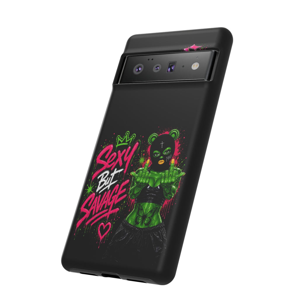 SCUMMIEBEARZ Sexy But Savage Green Remix Tough Cases