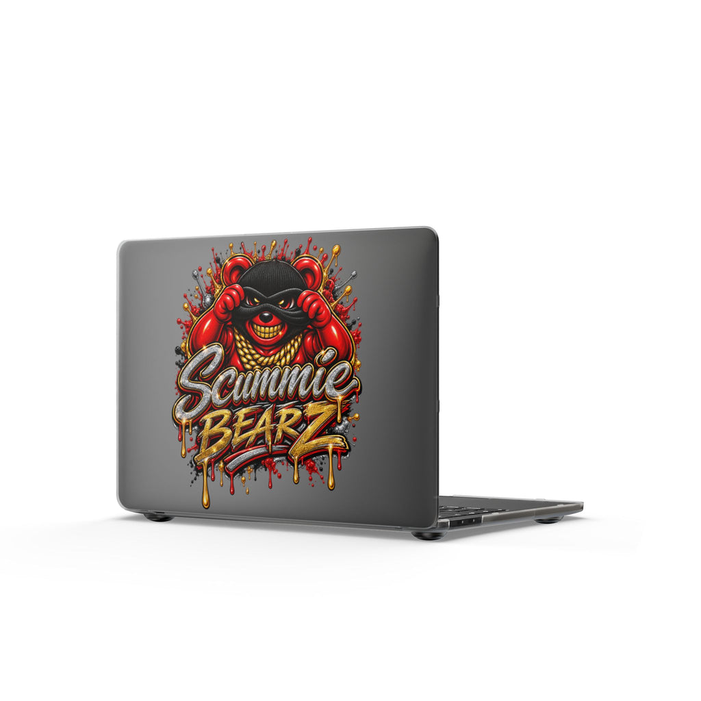 Matte MacBook Cases-SILVER/GOLD MASK LOGO