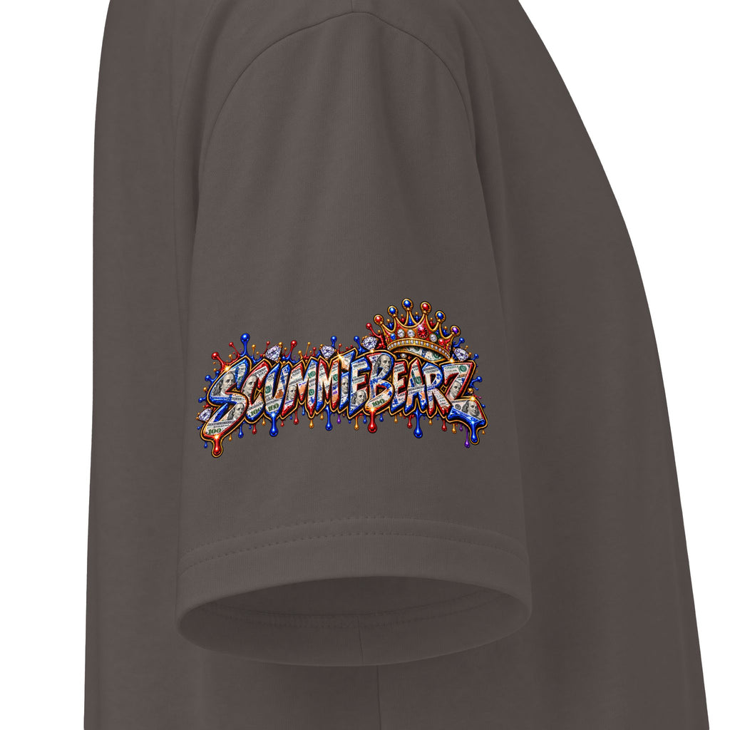Get Served Red/Blue Remix | SCUMMIEBEARZ™ Shaka Wear Heavyweight Tee
