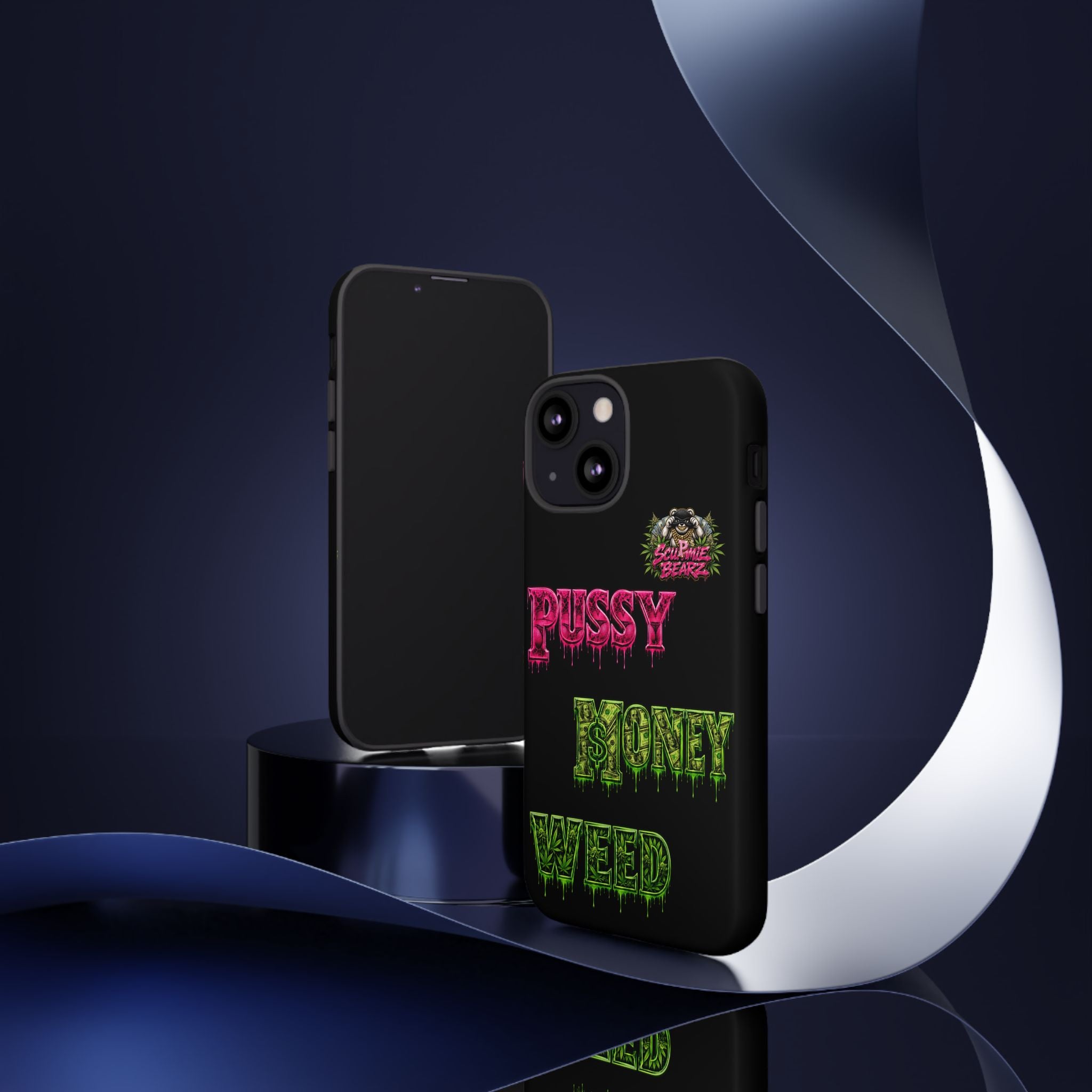 SCUMMIEBEARZ P.M.W. (P***Y Money Weed) Tough Cases