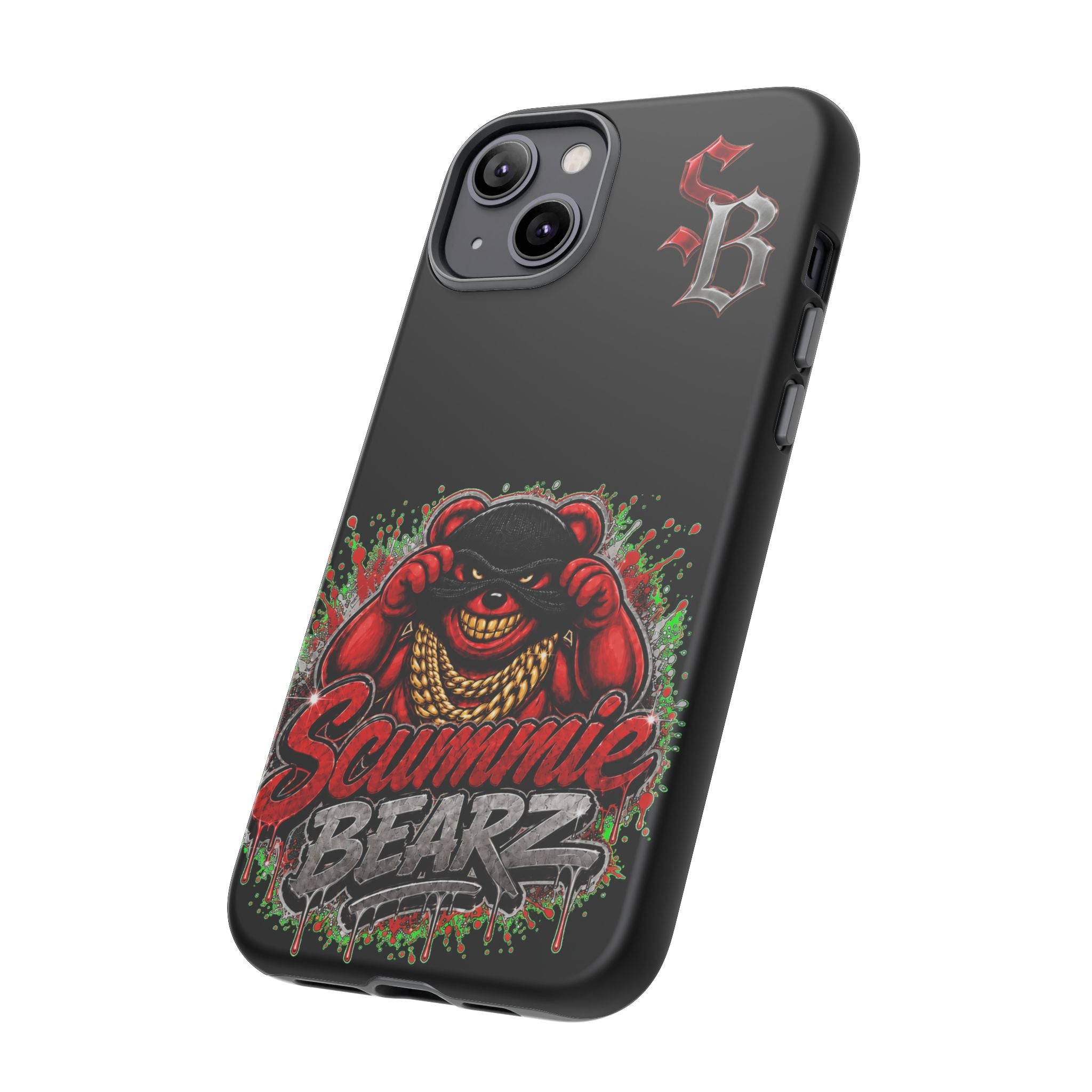 SCUMMIEBEARZ ♦️RED LOGO♦️ Tough Cases