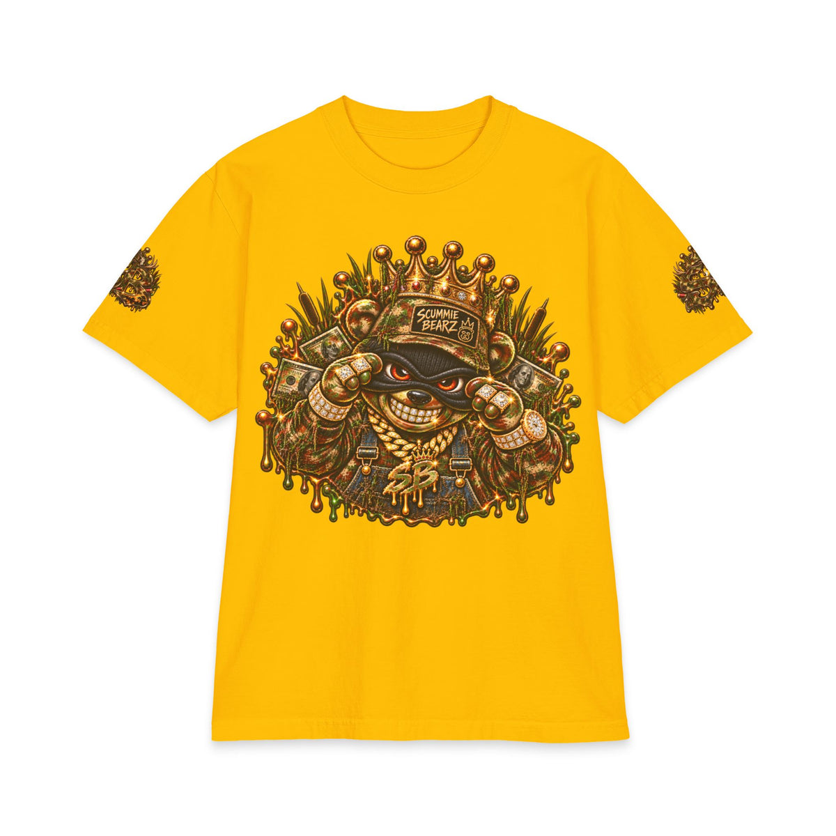 Saloon And Casino | SCUMMIEBEARZ™ Shaka Wear Heavyweight Tee