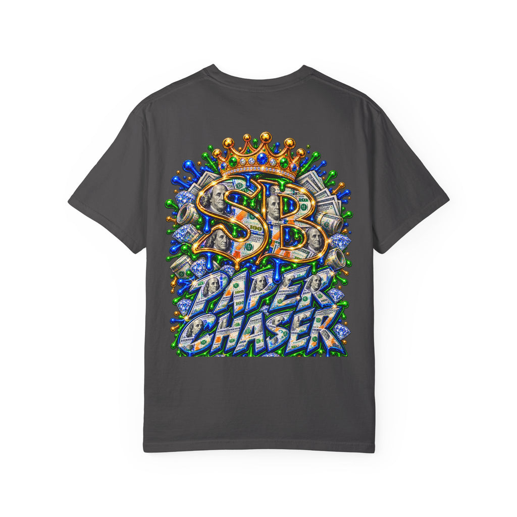 Comfort color 1717- "Paper Chaser" Graphic T-Shirt wha-SCUMMIEBEARZ™️