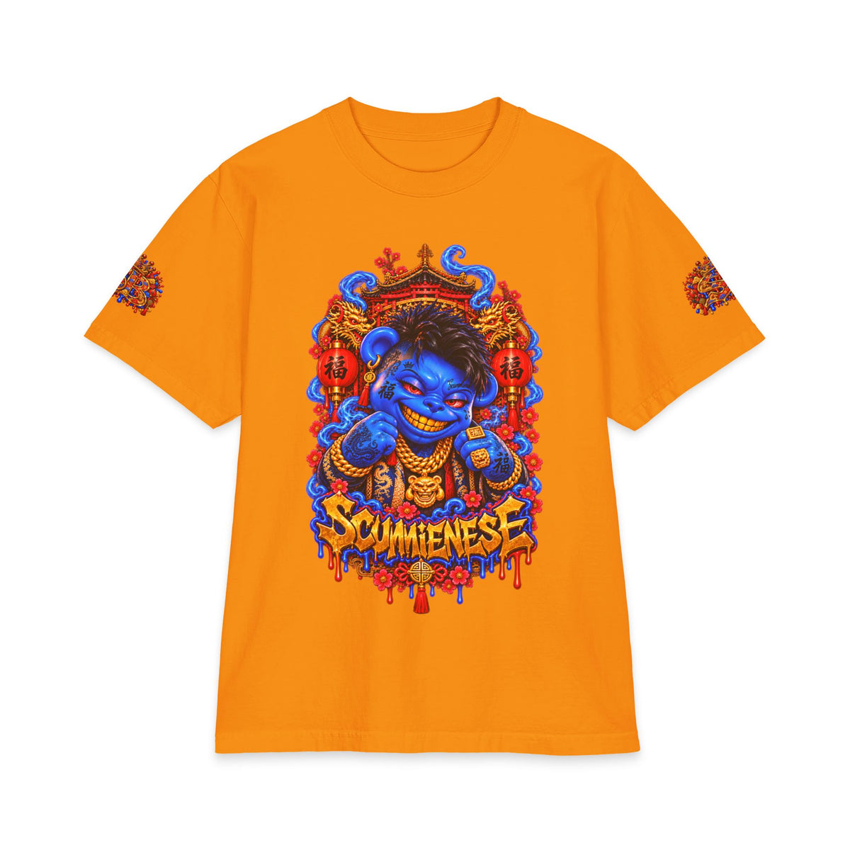 Unisex Max Heavyweight Short Sleeve-scummienese original-SCUMMIEBEARZ™️