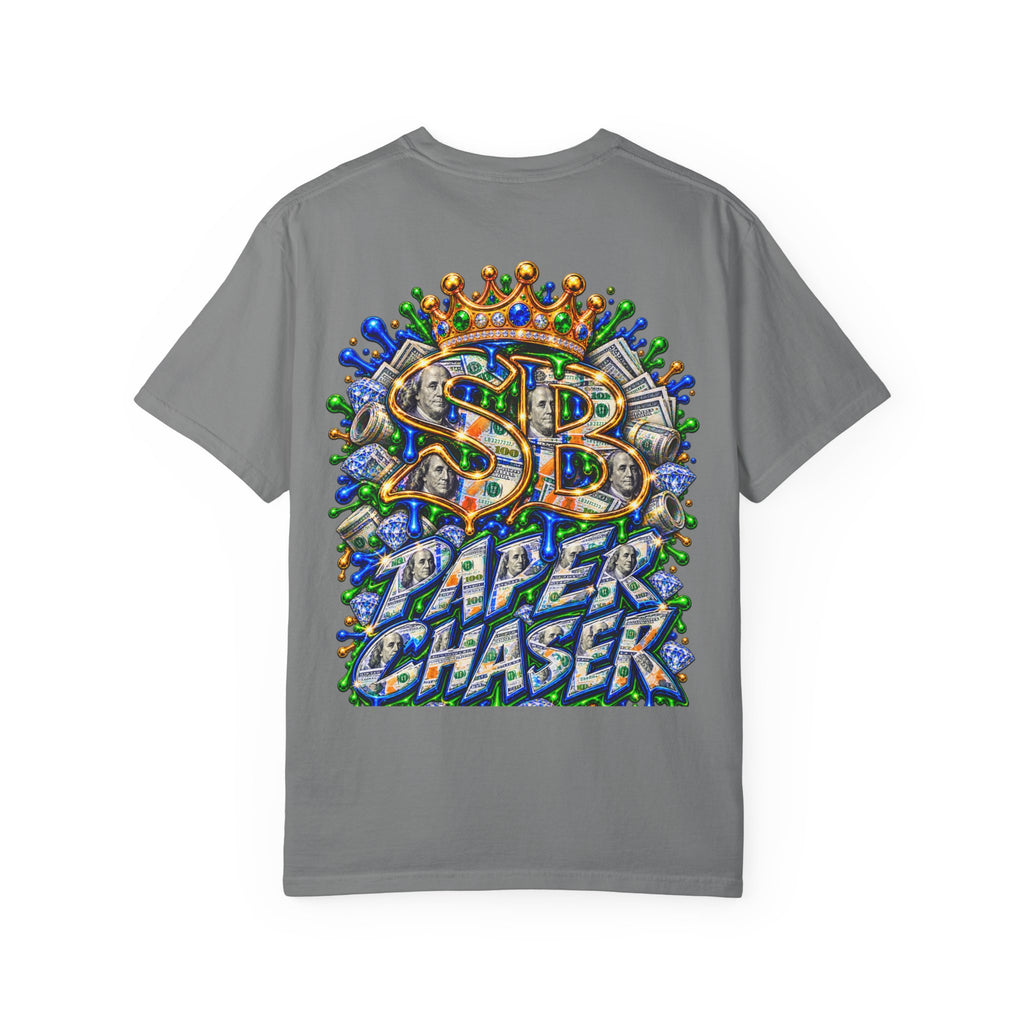 Comfort color 1717- "Paper Chaser" Graphic T-Shirt wha-SCUMMIEBEARZ™️