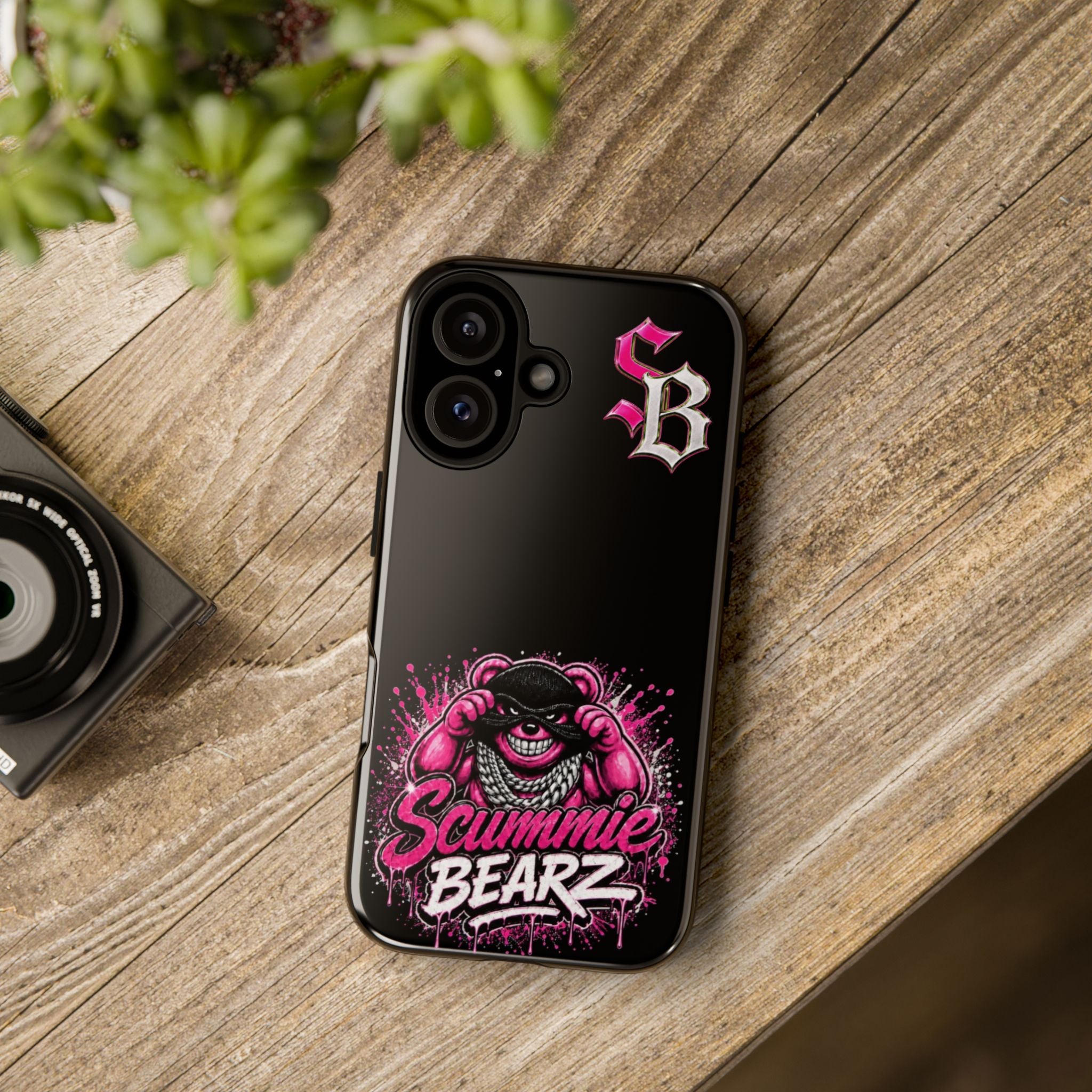 SCUMMIEBEARZ 🩷Pink Logo🩷Tough Cases
