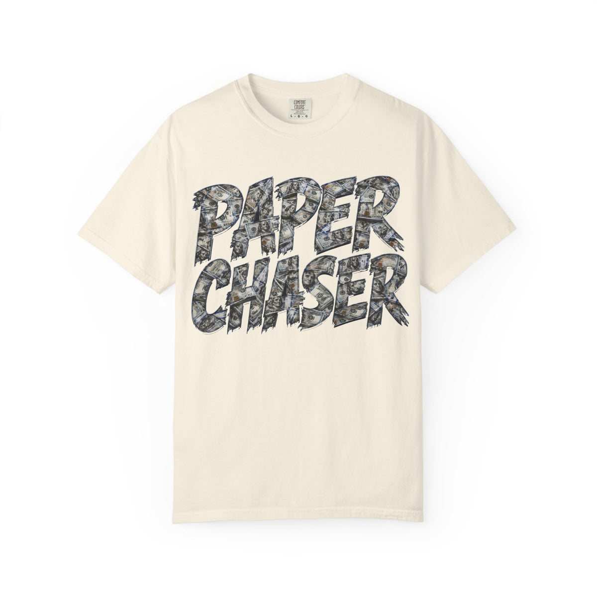 Unisex Garment-Dyed T-SHIRT- PAPER CHASER-SCUMMIEBEARZ™