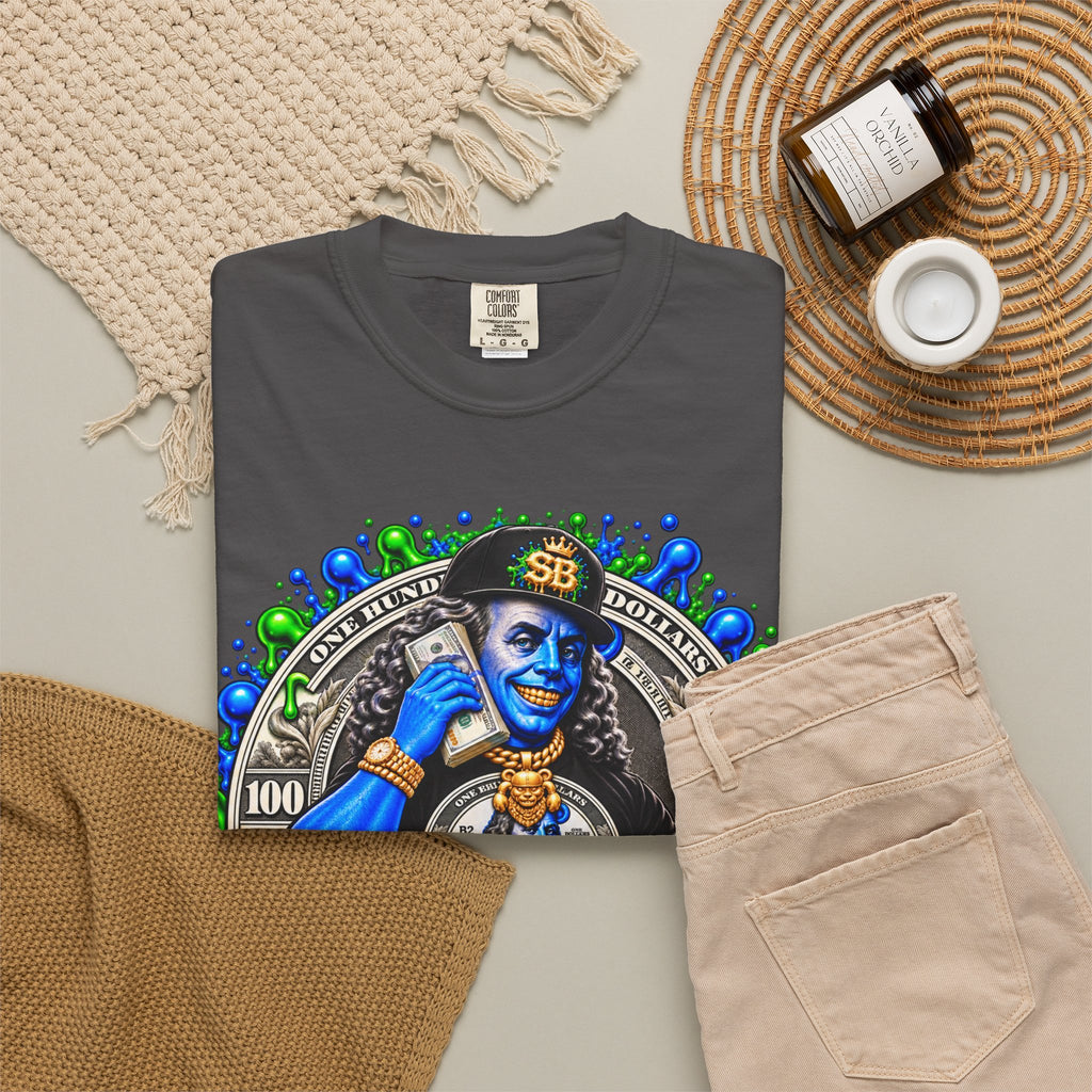 Comfort color 1717- "Paper Chaser" Graphic T-Shirt wha-SCUMMIEBEARZ™️
