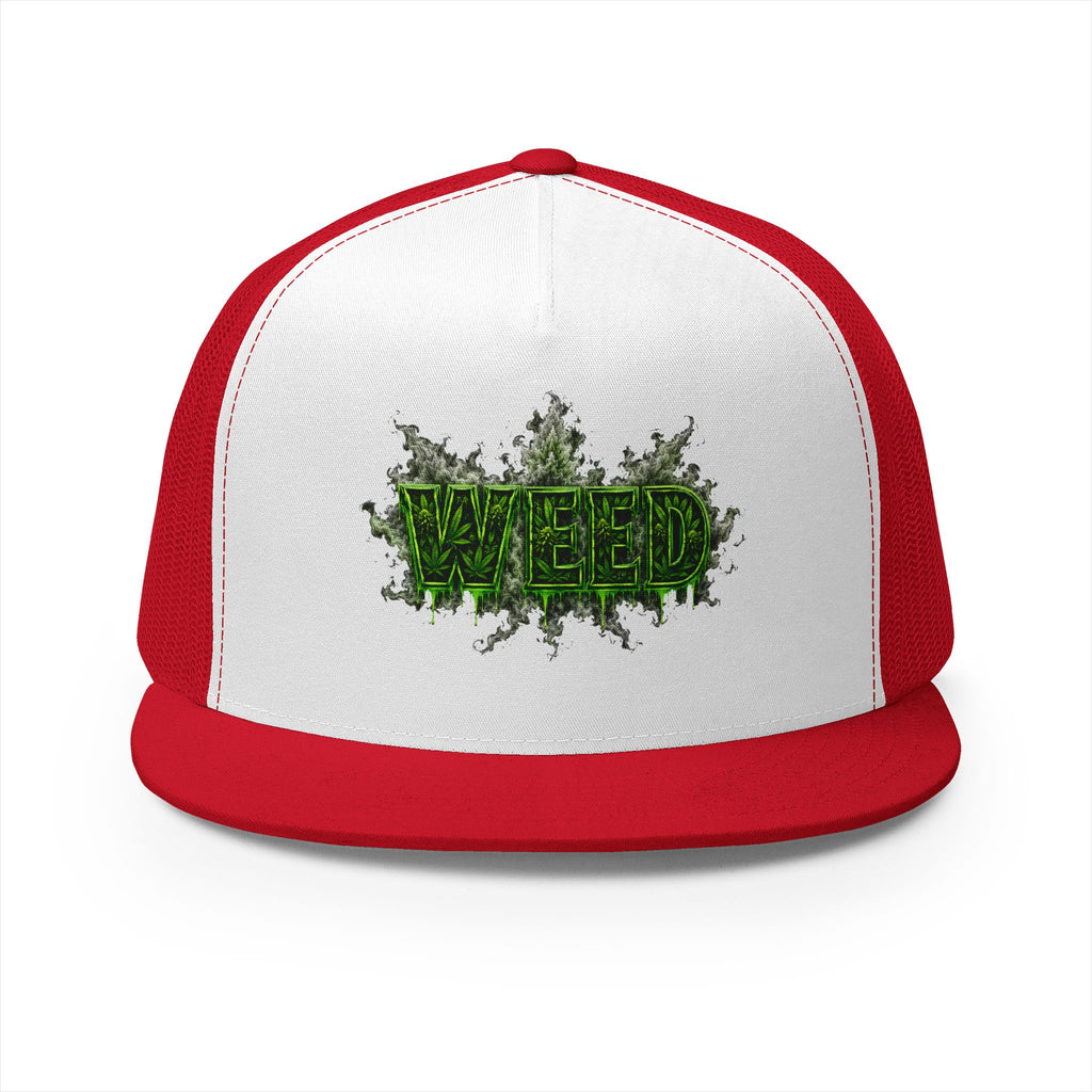 5 Panel Trucker CAP-WEED -SCUMMIEBEARZ™
