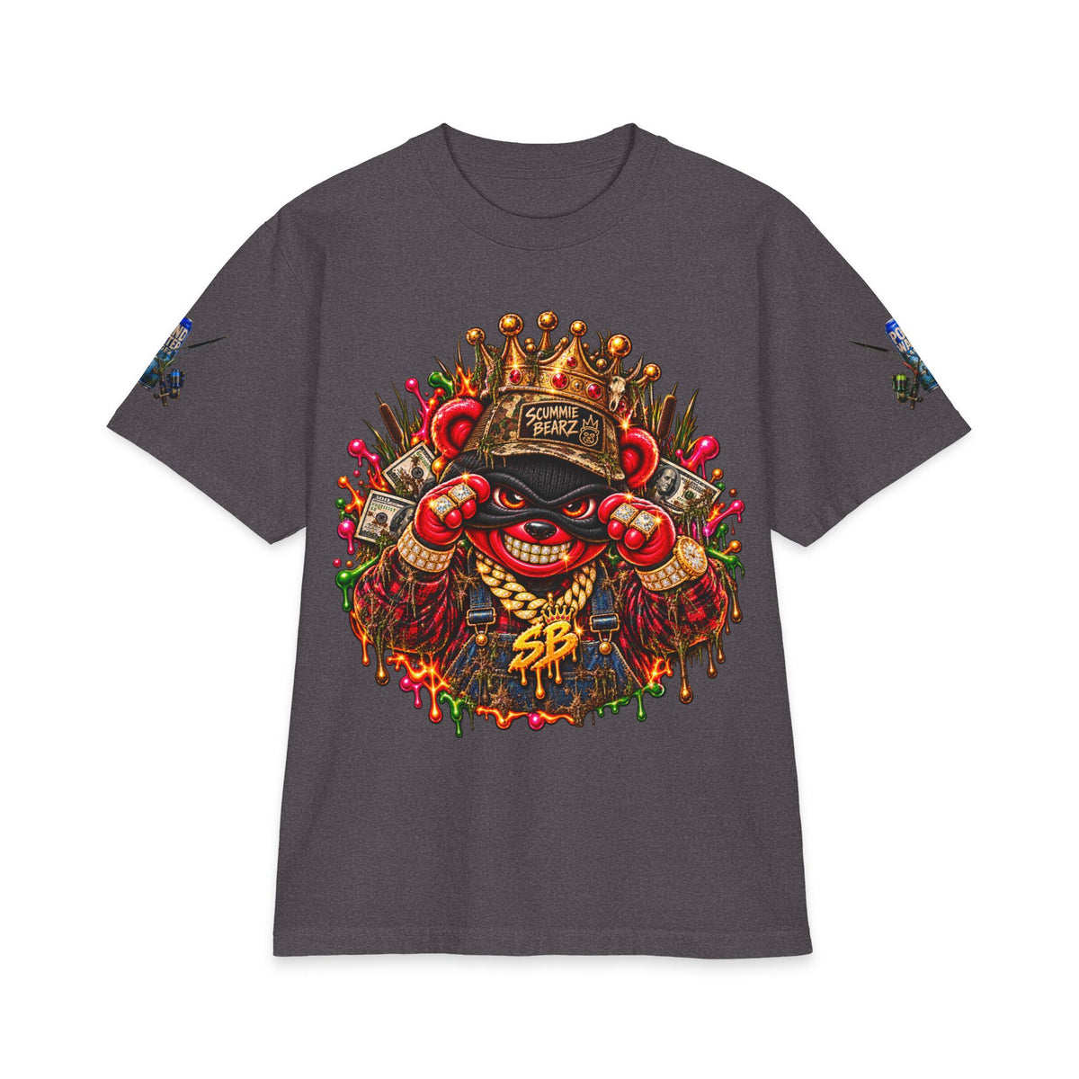 Unisex Max Heavyweight Short Sleeve-REBEL FORD-SCUMMIEBEARZ™️