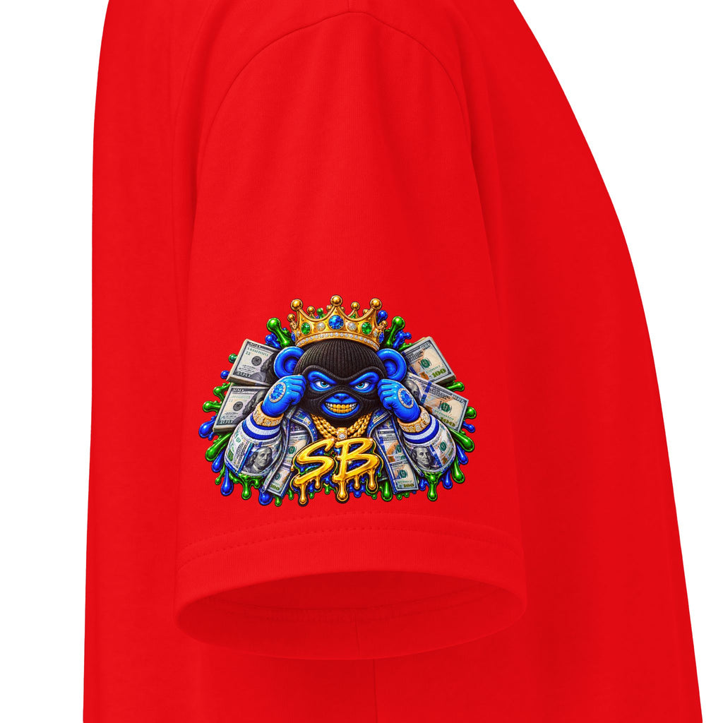 Sb Logo Paperchaser Masked Crown | SCUMMIEBEARZ™ Shaka Wear Heavyweight Tee