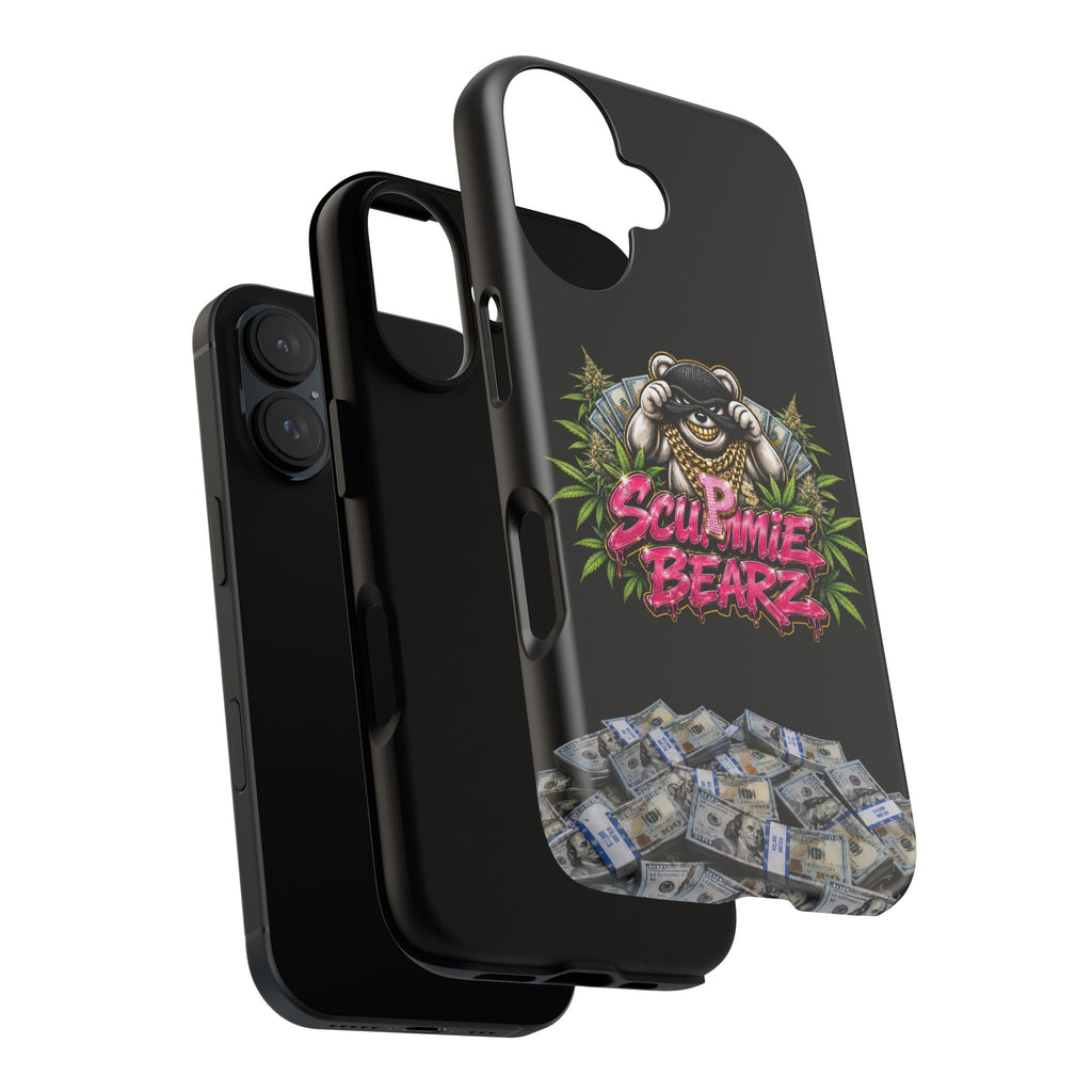 SCUMMIEBEARZ P.M.W. (P***y Money Weed) Logo Tough Cases