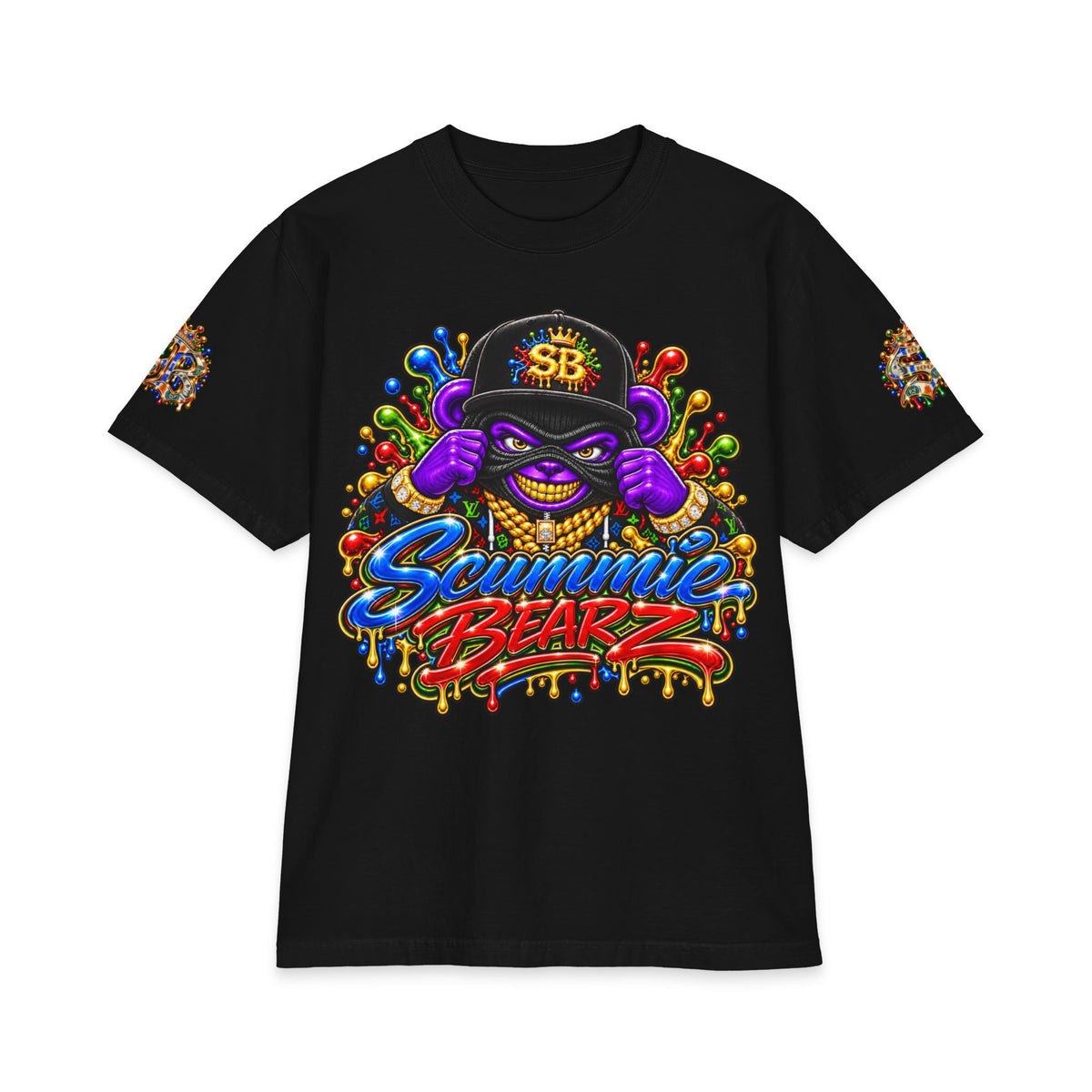 Where’s Da Driver — Remix | SCUMMIEBEARZ™ Shaka Wear Heavyweight Tee