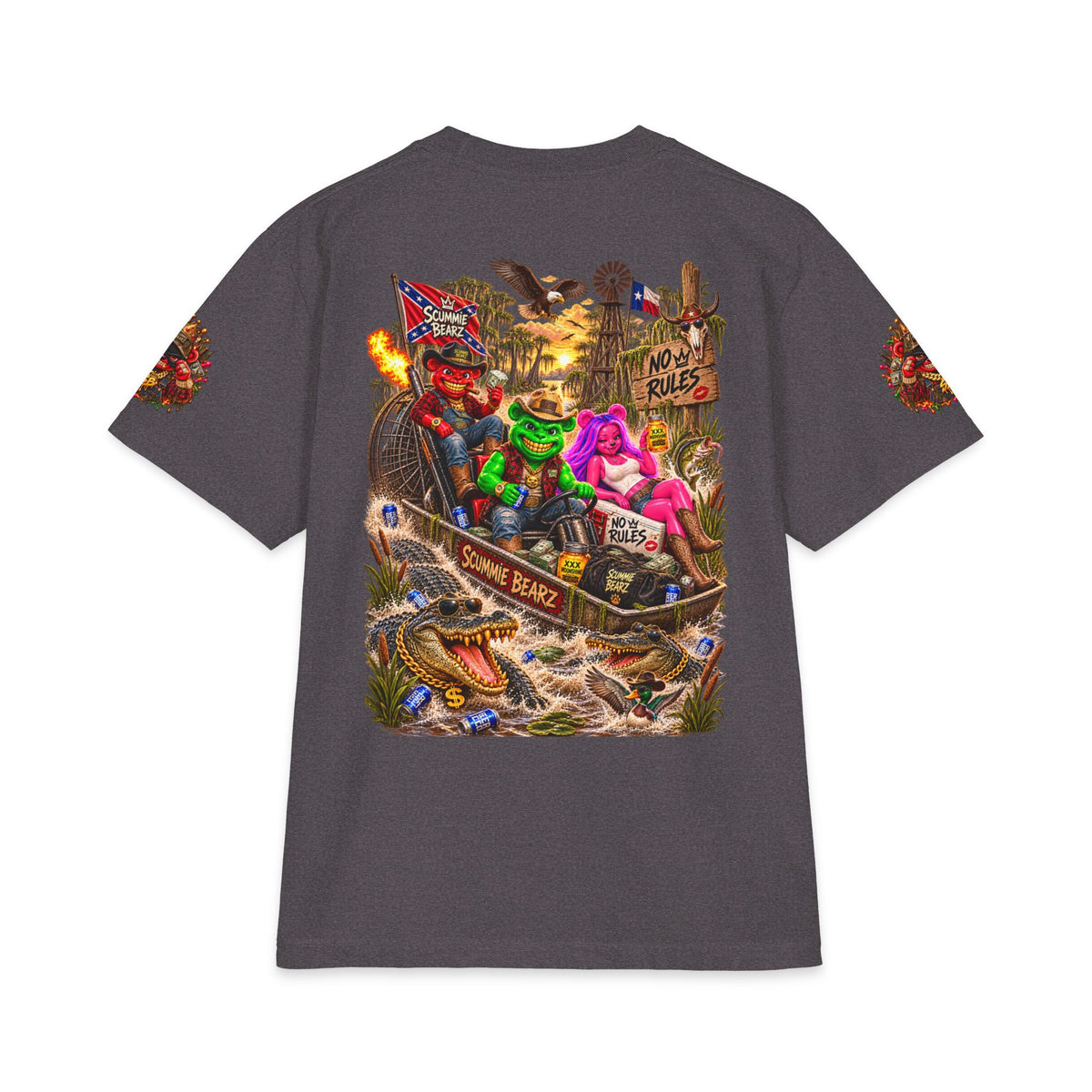 Country Brew Sled | SCUMMIEBEARZ™ Shaka Wear Heavyweight Tee
