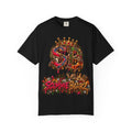 Unisex Garment-Dyed T-shirt-HILLYBILLY CROWN SB LOGO HILLBILLY -SCUMMIEBEARZ™