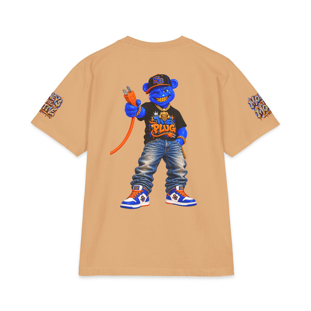 Unisex Max Heavyweight Short Sleeve-THE PLUG!!!-Scummiebearz™️