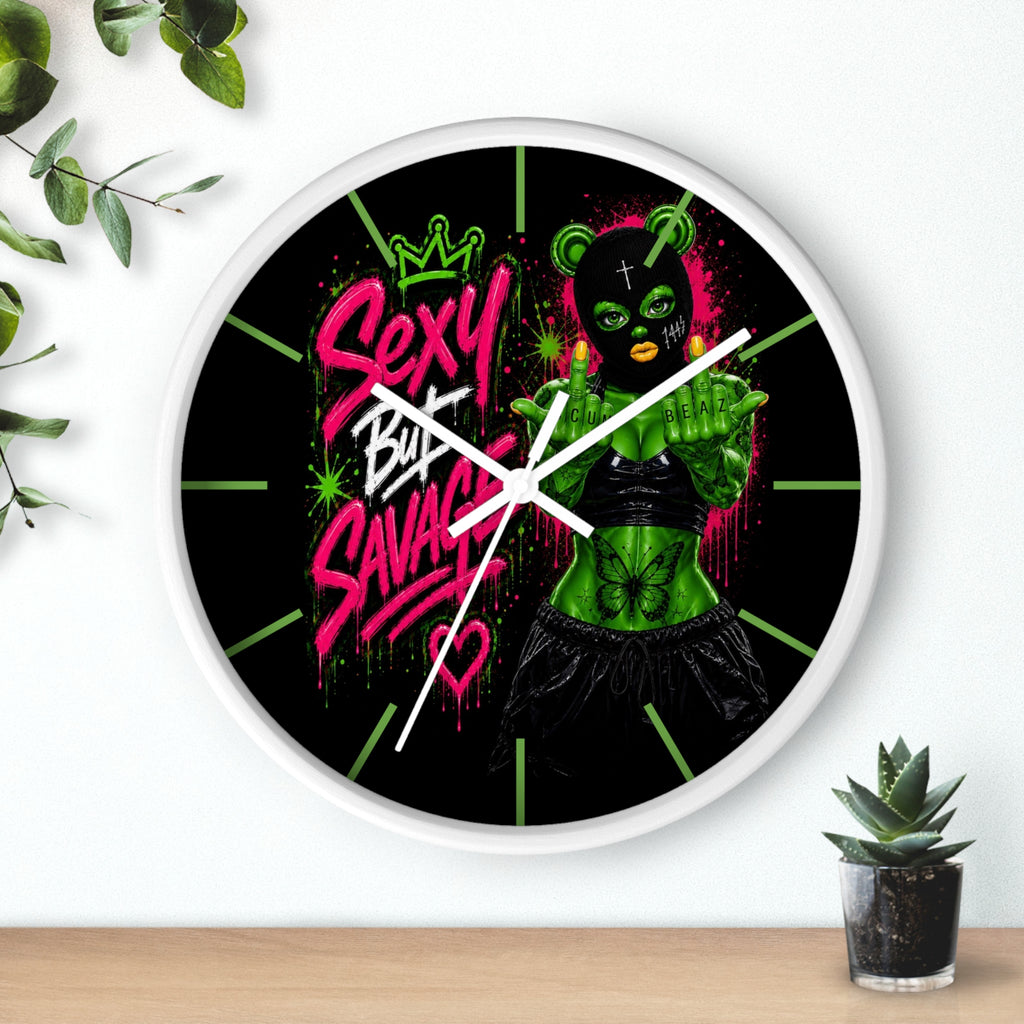 Wall Clock-Sexy But Savage Green Remix-SCUMMIEBEARZ™️