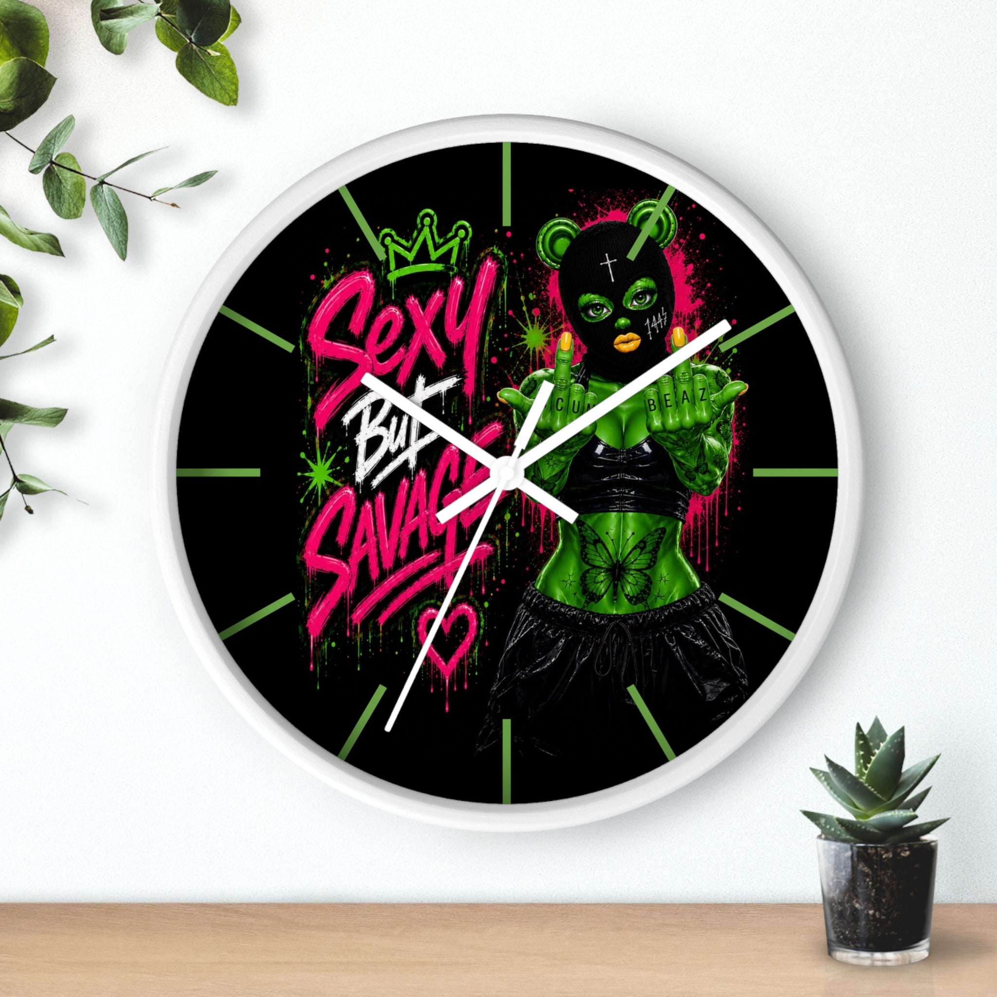 Wall Clock-Sexy But Savage Green Remix-SCUMMIEBEARZ™️
