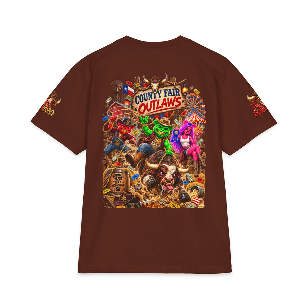 County Fair Outlaws | SCUMMIEBEARZ™ Shaka Wear Heavyweight Tee
