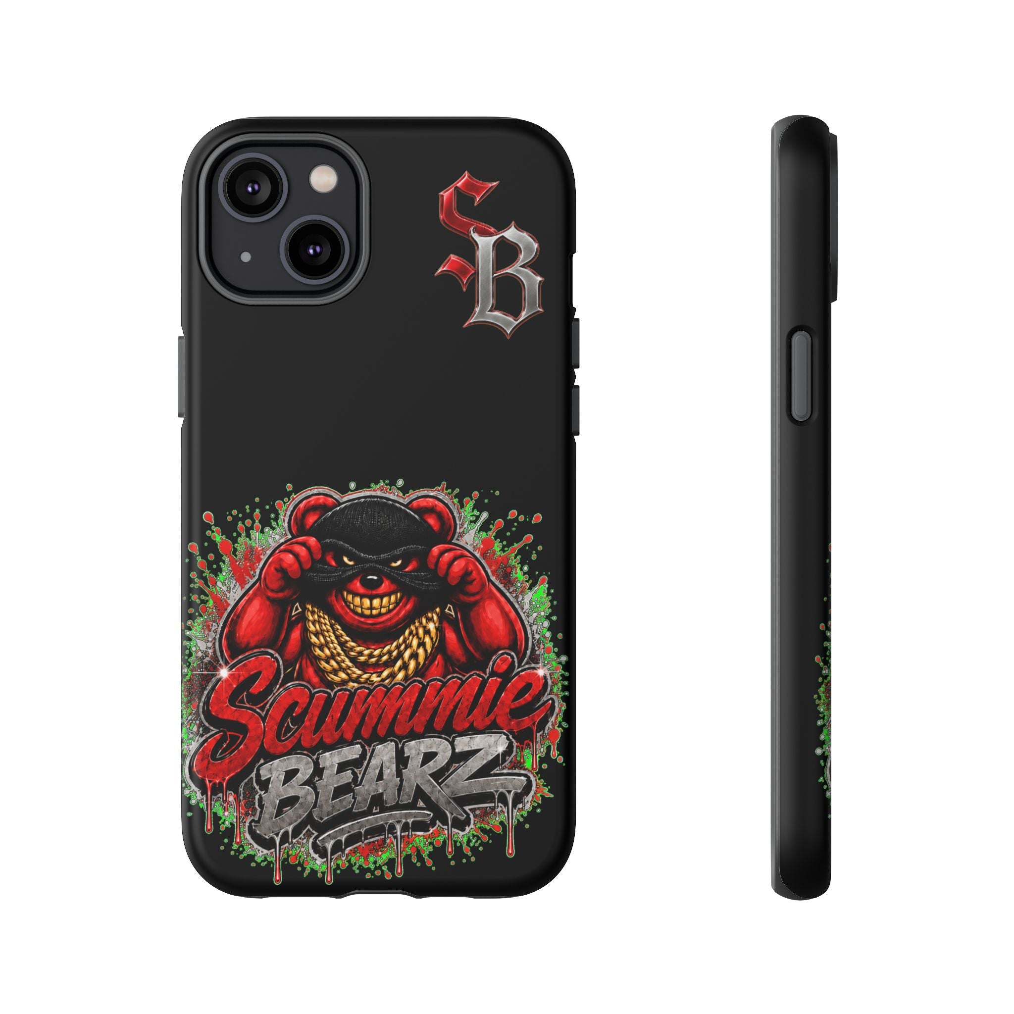 SCUMMIEBEARZ ♦️RED LOGO♦️ Tough Cases