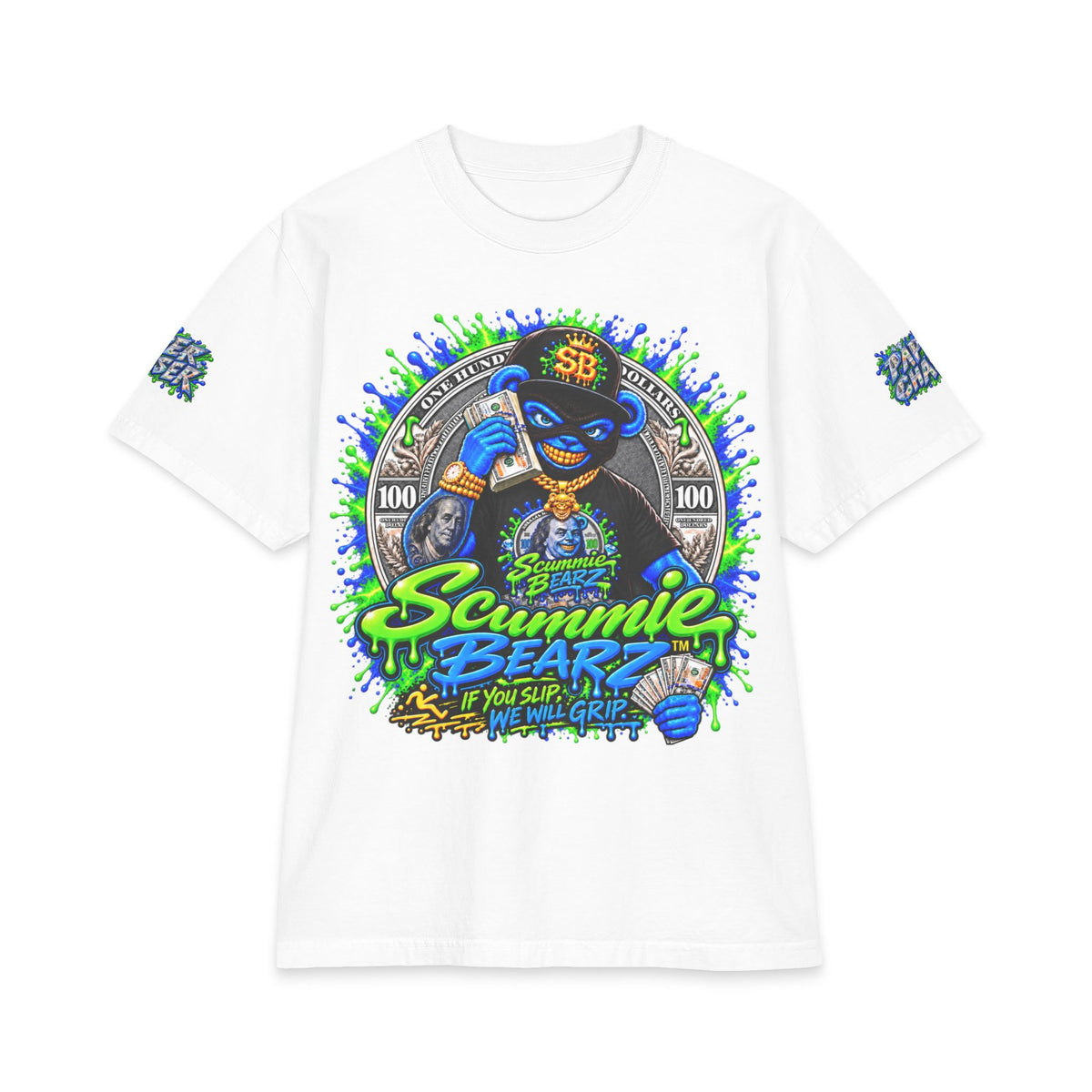 Dat Money Keep Calling Me | SCUMMIEBEARZ™ Shaka Wear Heavyweight Tee