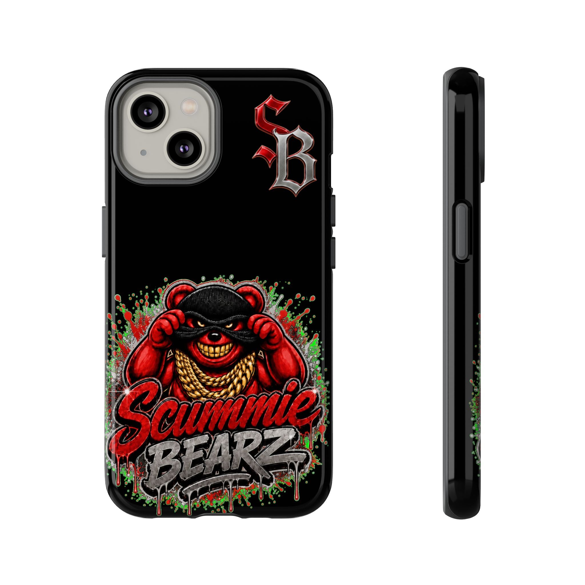 SCUMMIEBEARZ ♦️RED LOGO♦️ Tough Cases