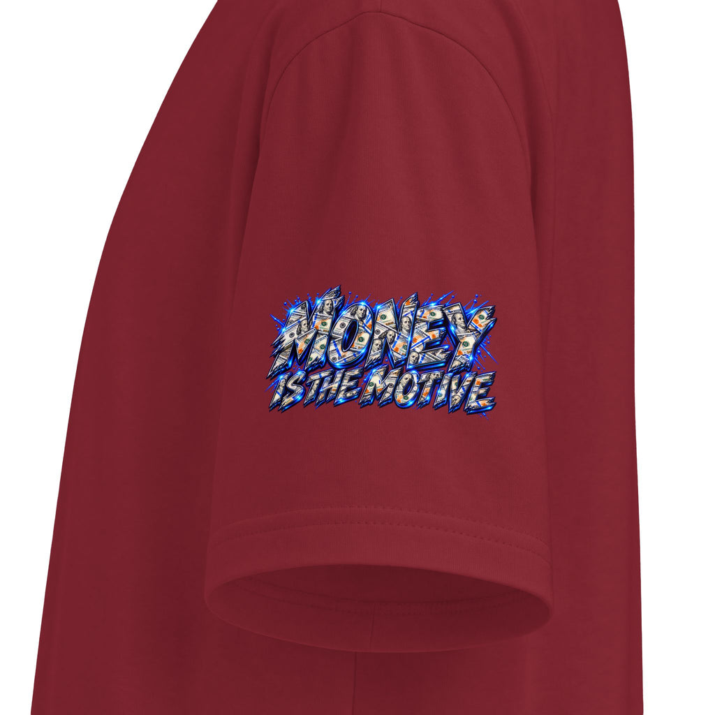 Money Is The Motive Gold Pendant | SCUMMIEBEARZ™ Shaka Wear Heavyweight Tee