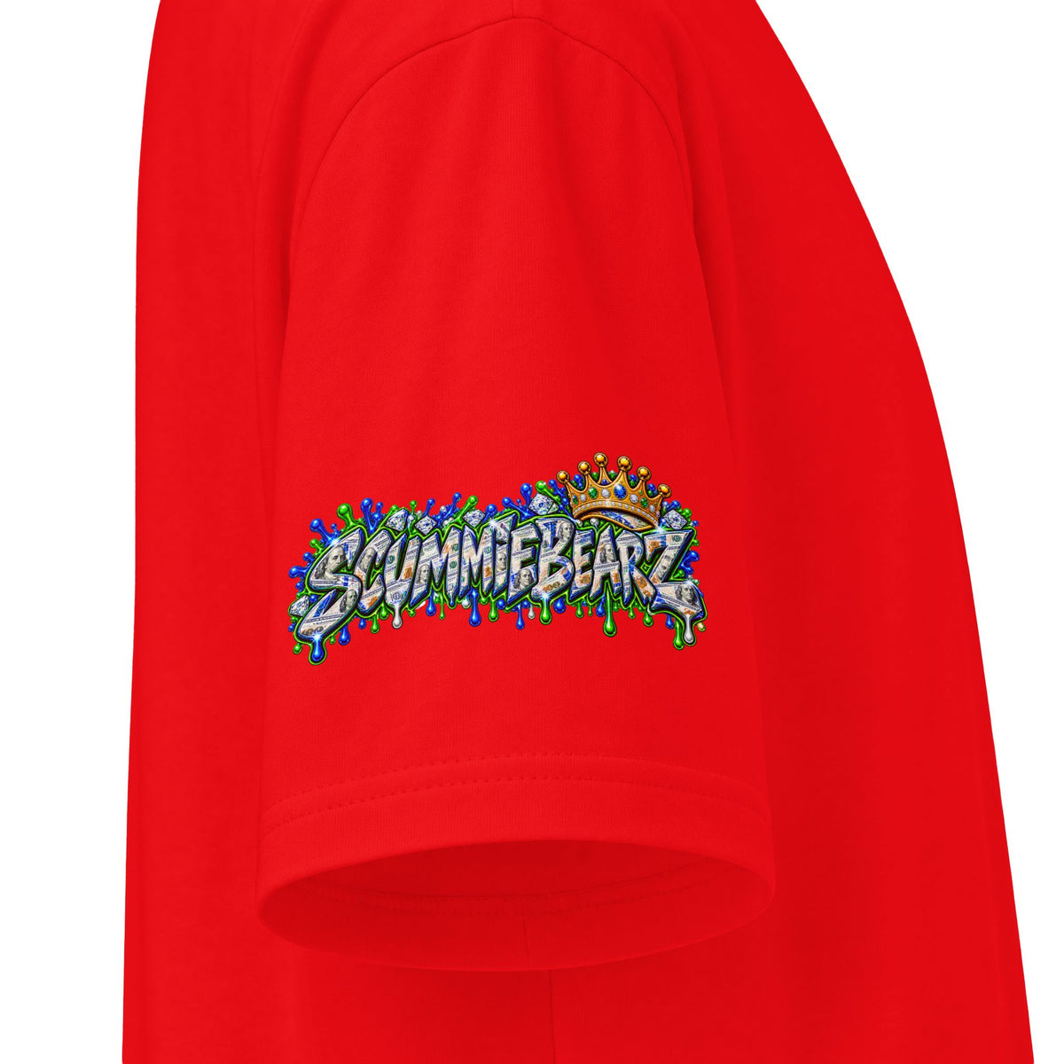 Money, Hungry Green Remix | SCUMMIEBEARZ™ Shaka Wear Heavyweight Tee
