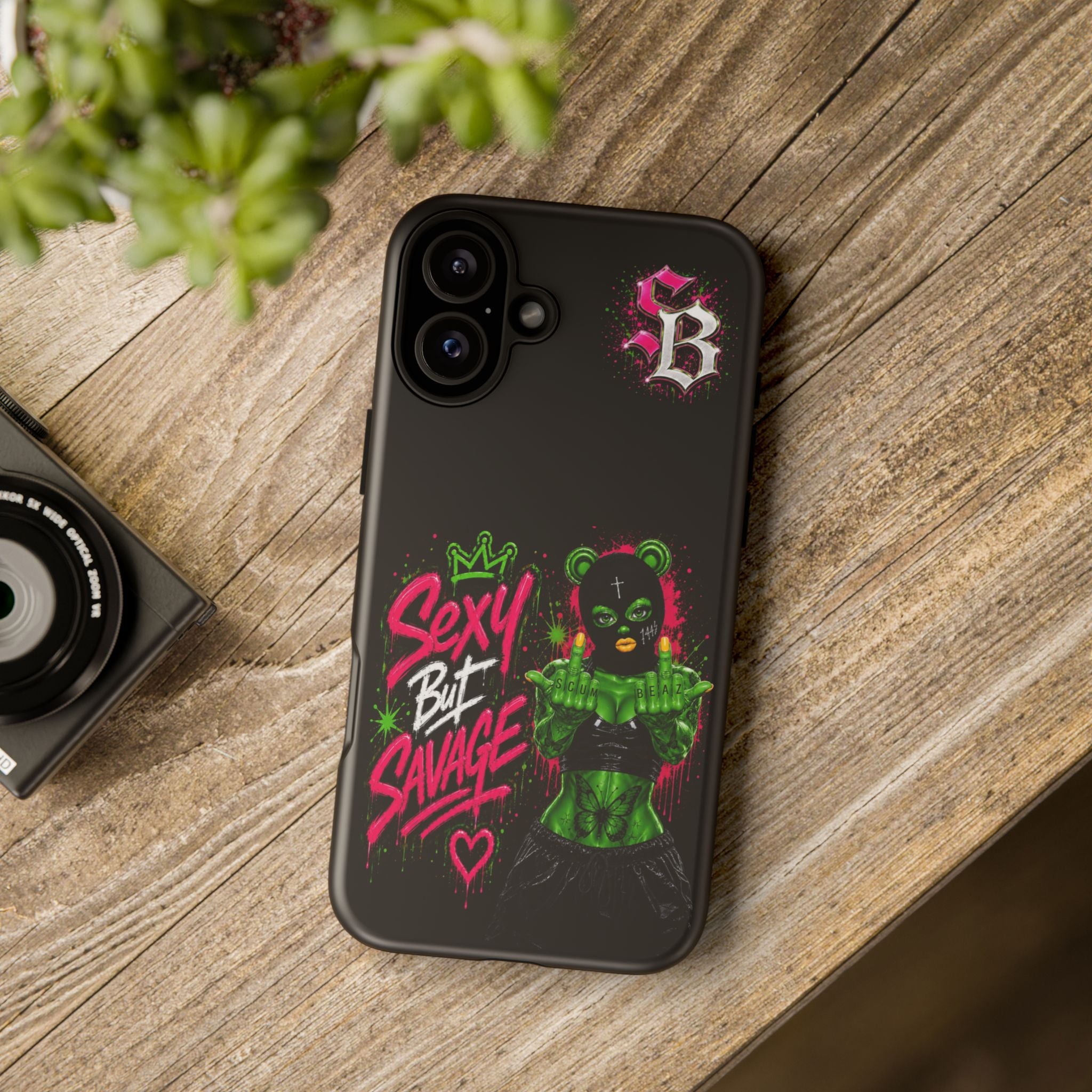 SCUMMIEBEARZ Sexy But Savage Green Remix Tough Cases