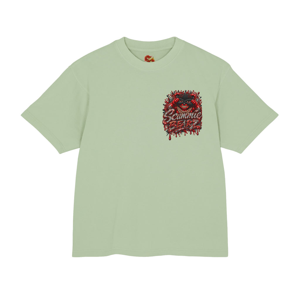 Unisex Urban Heavy Tee-GLOCK BLOOD MONEY™Triggered by the Hustle-SCUMMIEBEARZ™️