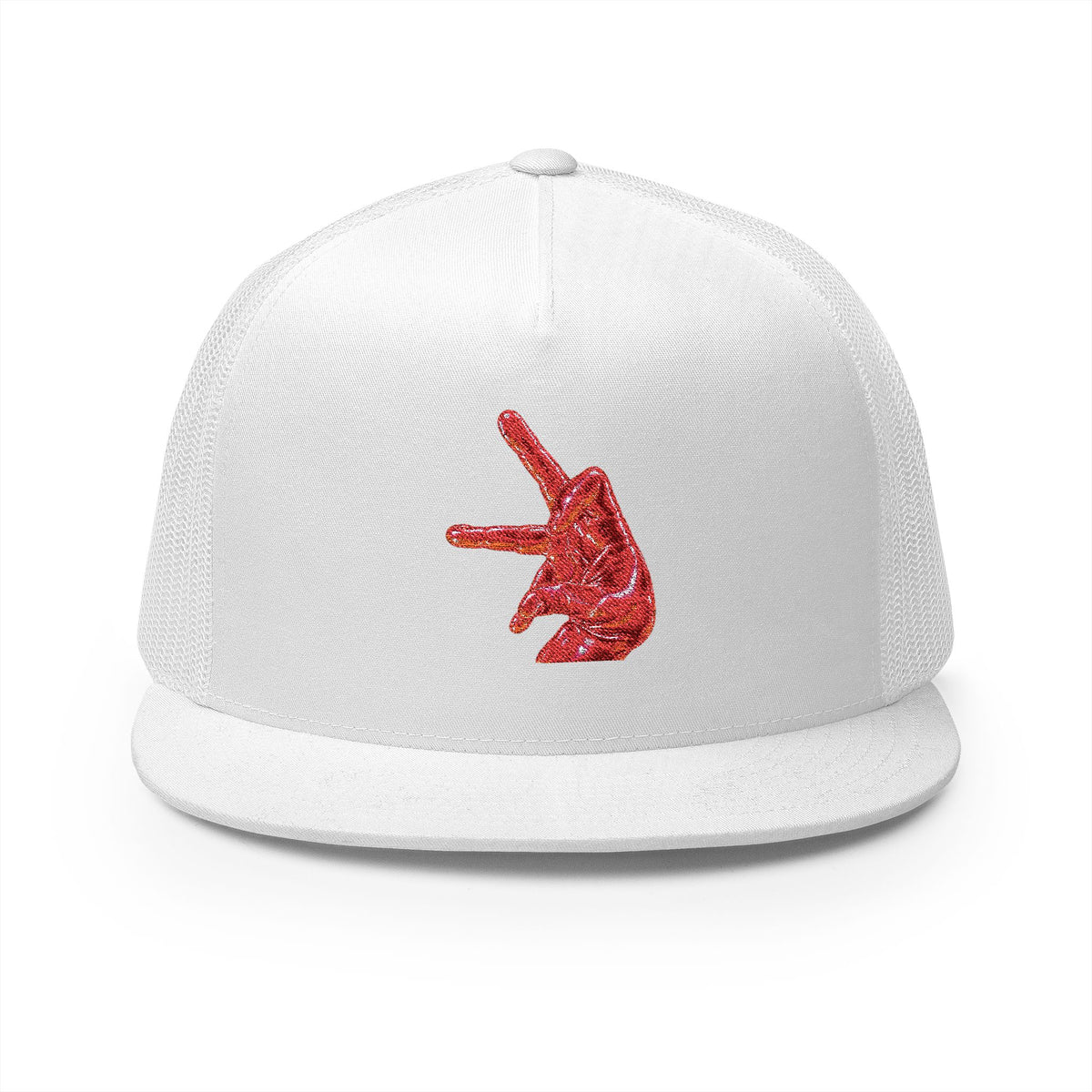 5 Panel Trucker Cap-BLOOD MONEY HAND LOGO-SCUMMIEBEARZ™️