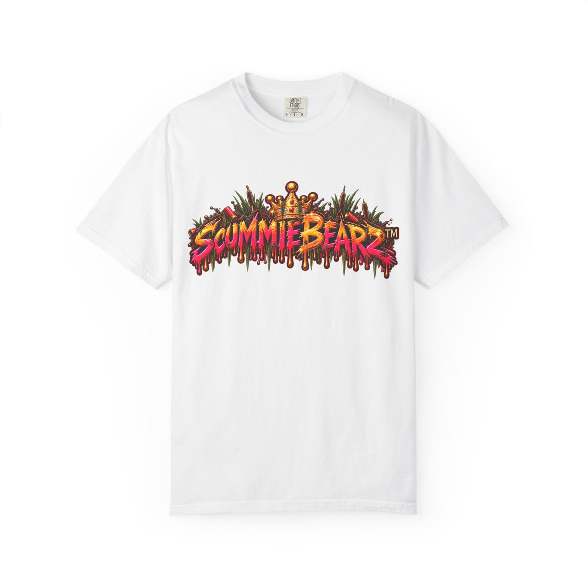 Unisex Garment-Dyed T-shirt-BABE I THINK I GOT A MONSTER-SCUMMIEBEARZ™️