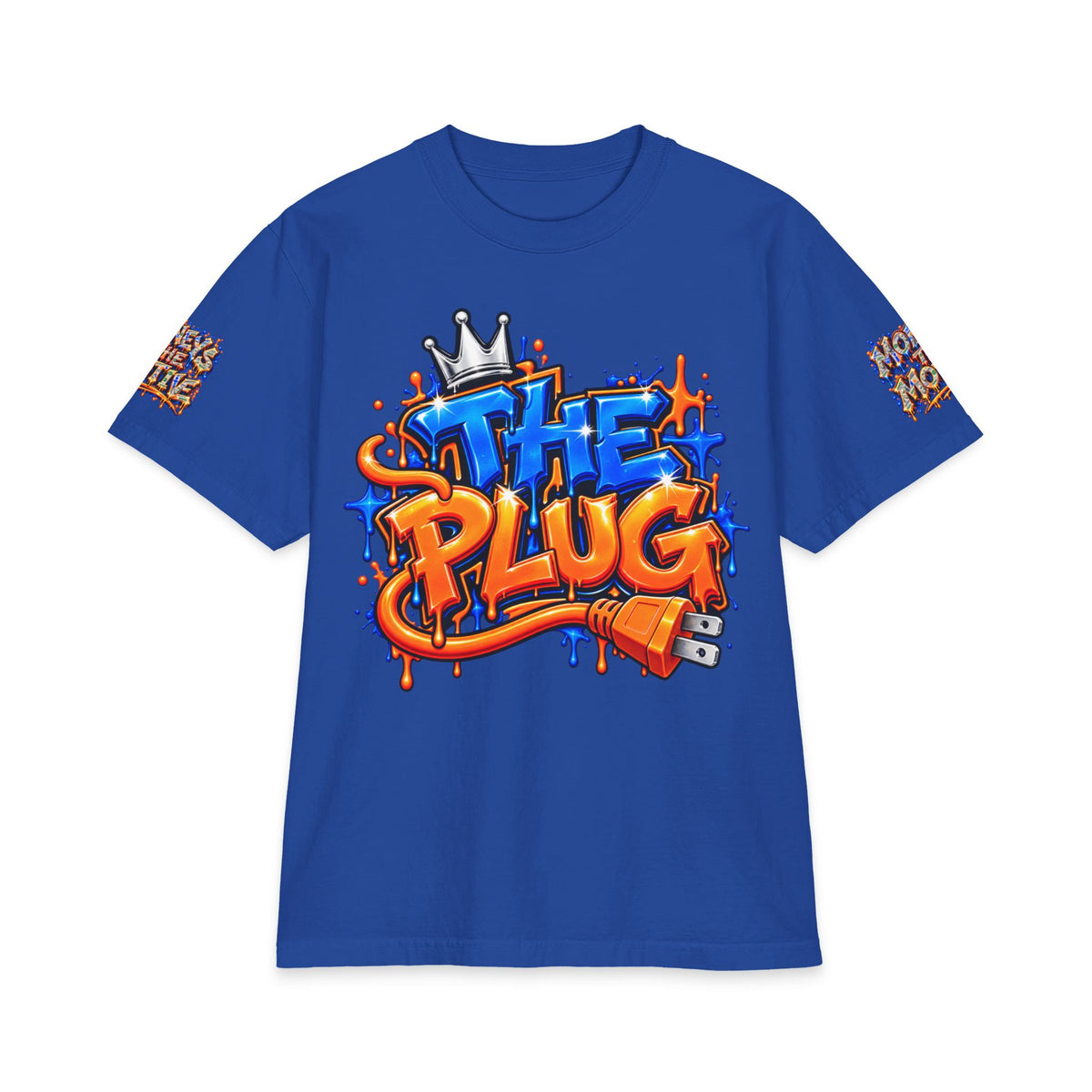 Unisex Max Heavyweight Short Sleeve-THE PLUG REMIX-SCUMMIEBEARZ™️