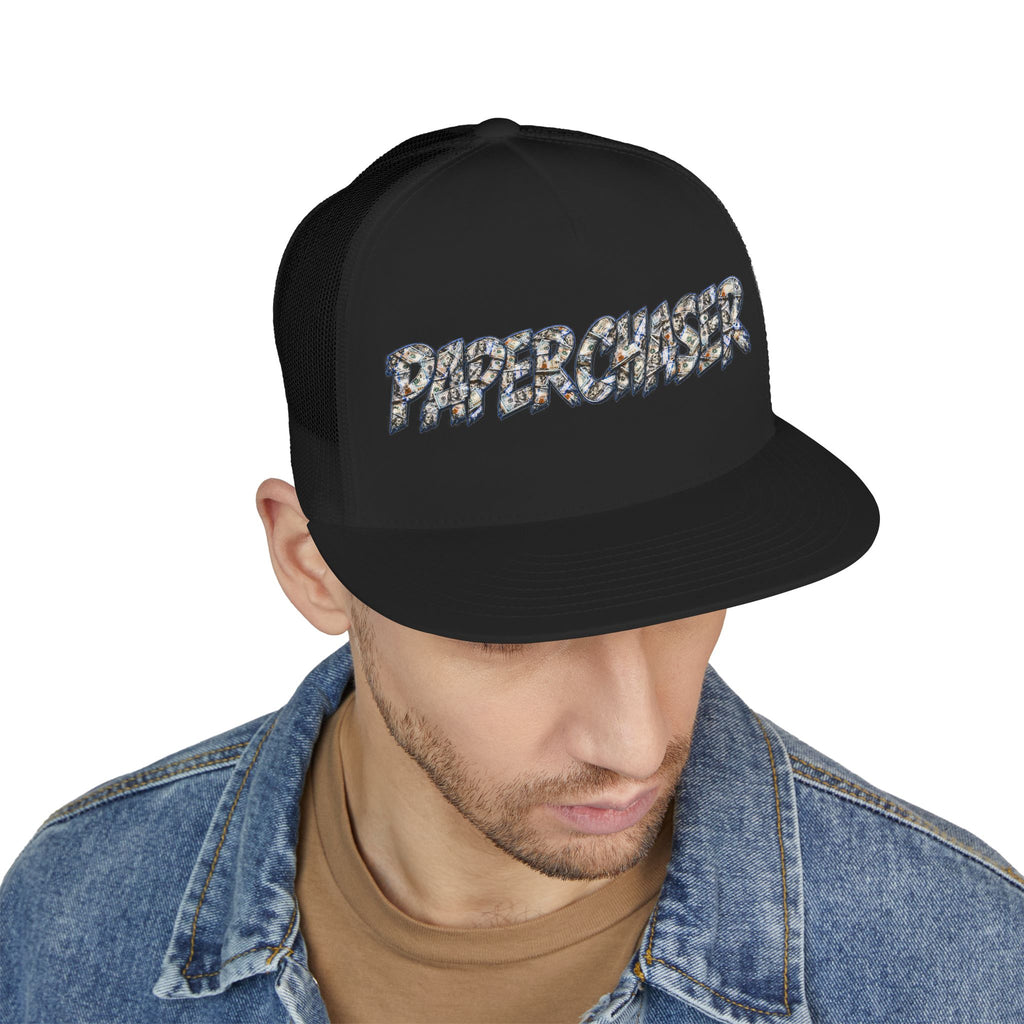 5 Panel Trucker Cap-PAPER CHASER-SCUMMIBEARZ™