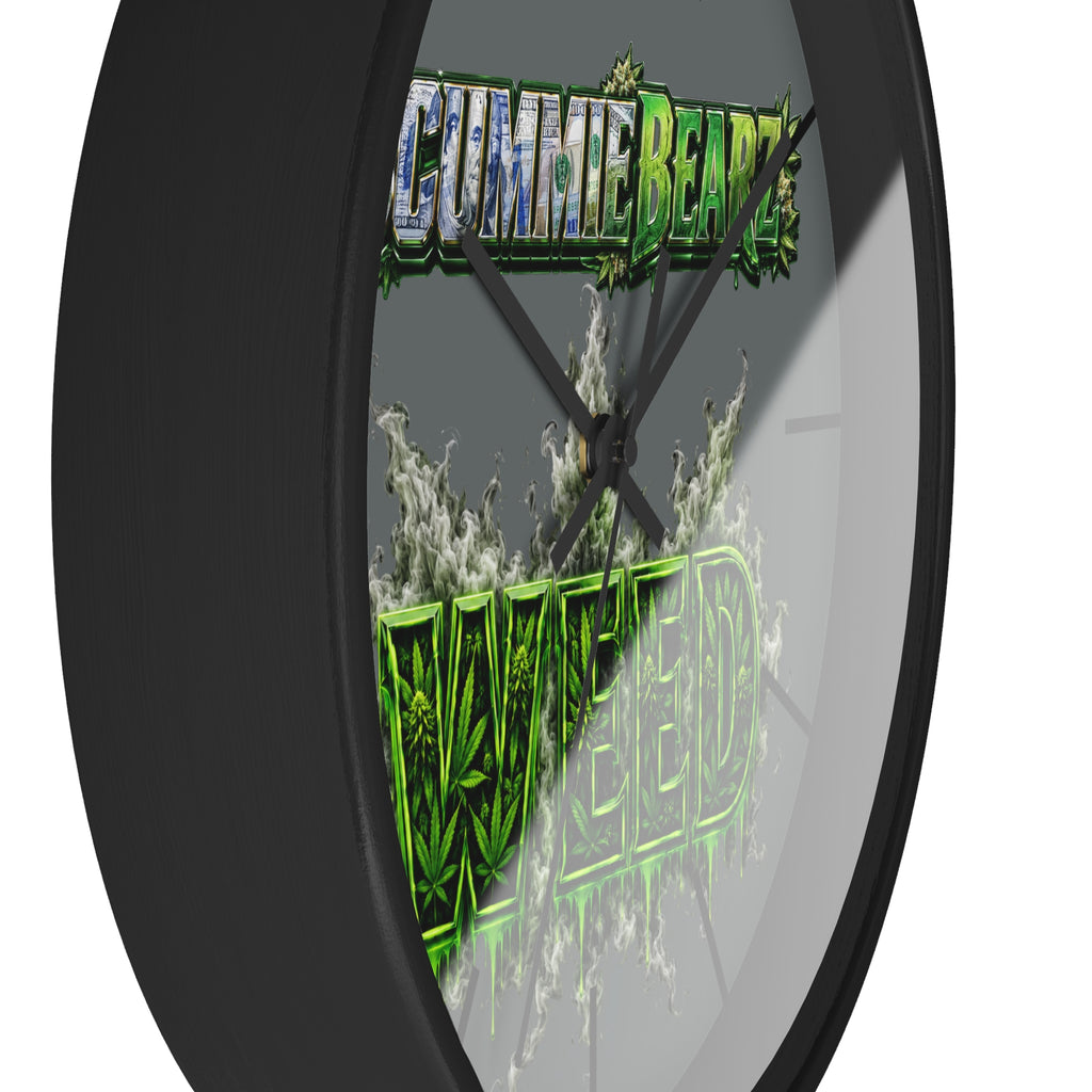 Wall Clock-Weed-SCUMMIEBEARZ™️