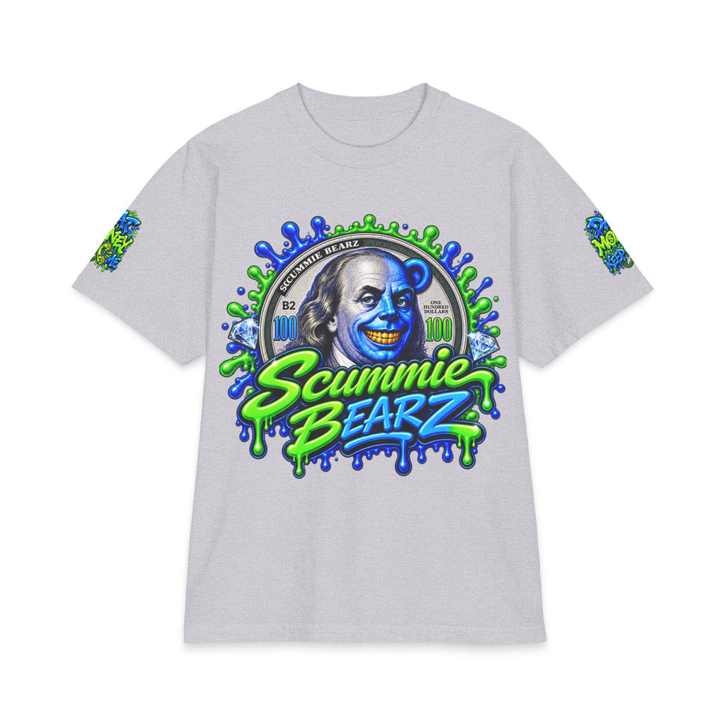 No Days Off Green Remix | SCUMMIEBEARZ™ Shaka Wear Heavyweight Tee