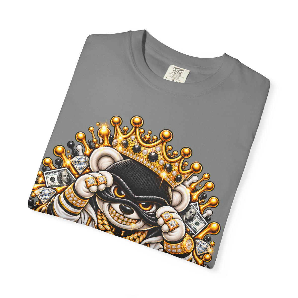 Unisex Garment-Dyed T-shirt- LIKE STEALING CANDY FROM A BABY-SCUMMIEBEARZ™️