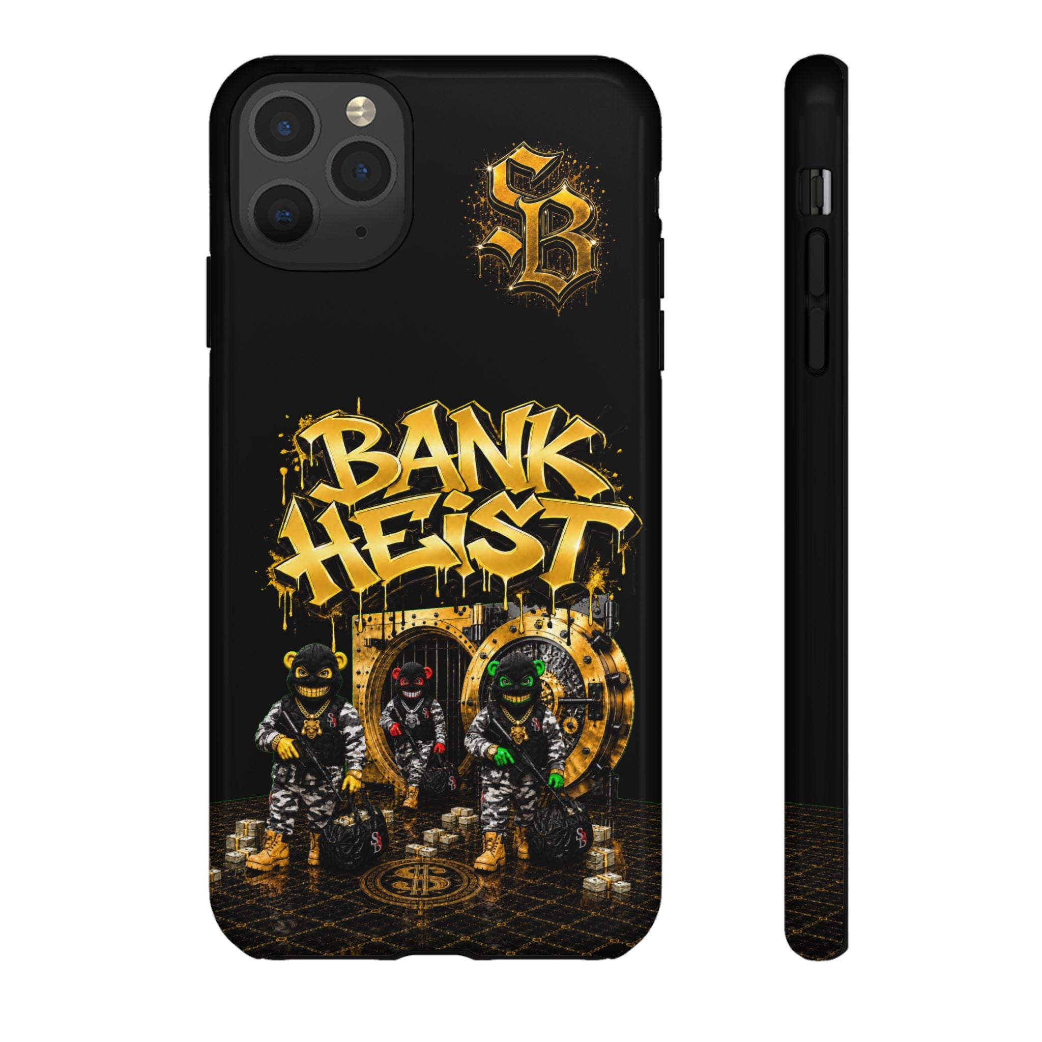 SCUMMIEBEARZ Bank Heist Tough Cases
