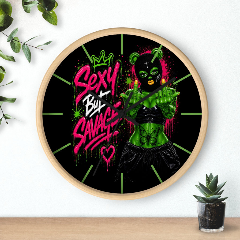 Wall Clock-Sexy But Savage Green Remix-SCUMMIEBEARZ™️
