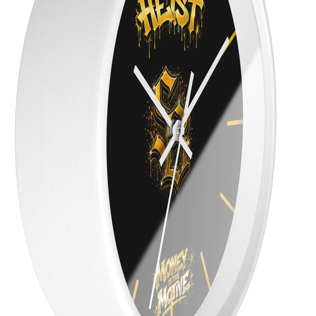 Wall Clock-Bank Heist-Money Is the Motive-SCUMMIEBEARZ™️
